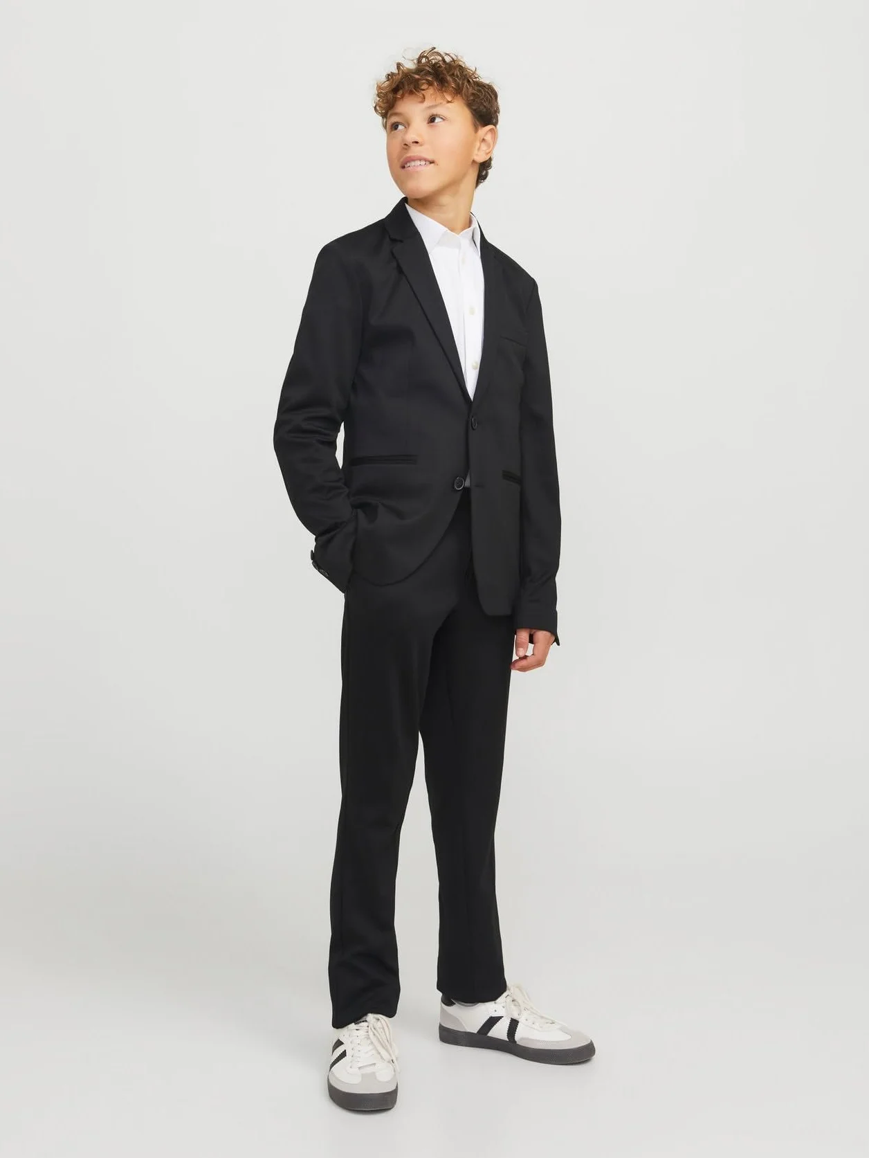 JACK&JONES JUNIOR Jjejaxon Jersey Suit Noos Jnr kombinezon chłopięcy, czarny, 140