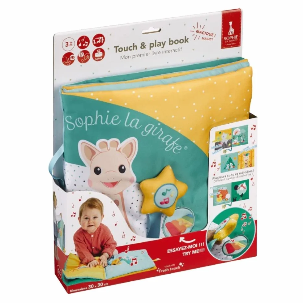 VULLI JOUETS Touch Play Book Sophie
