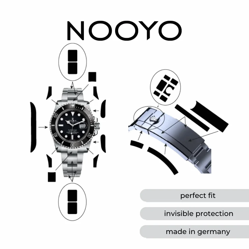 Folia ochronna do Rolex Datejust 41 Ochrona koperty, zapięcia i bransolety 126334