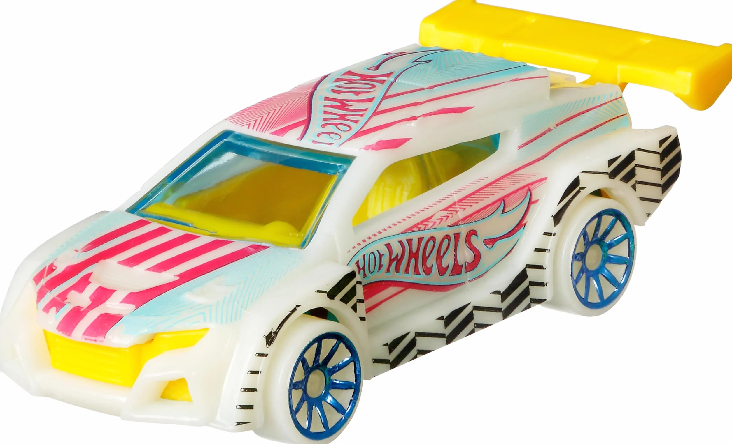 Hot Wheels Monster Trucks - Wielopak Z Efektem Świecenia W Ciemności, 10 pojazdów W Skali 1:64, 5 Monster Trucków i 5 pojazdów Hot Wheels dla Kolekcjonerów i Dzieci, Hcb57