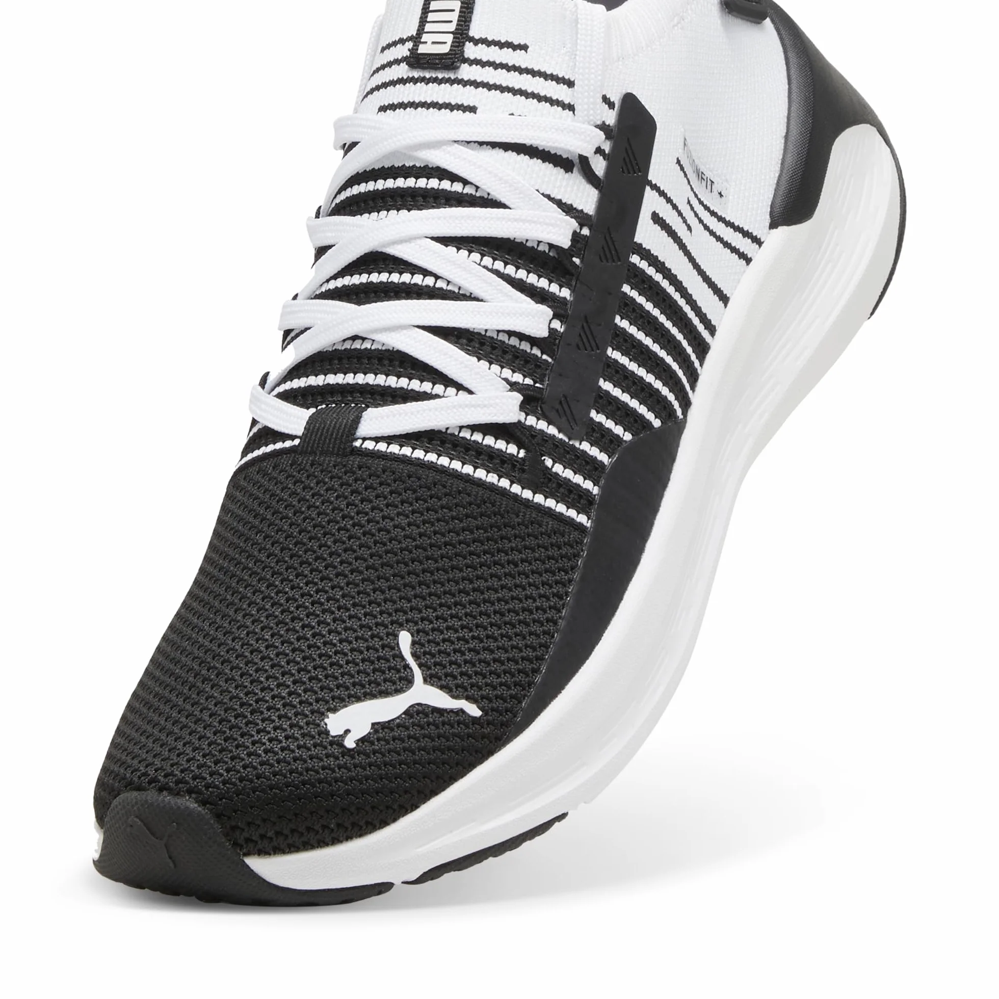 PUMA Softride Symmetry FuzionSneaker męskie, Puma Czarny chłodny ciemnoszary PUMA biały, 43 EU