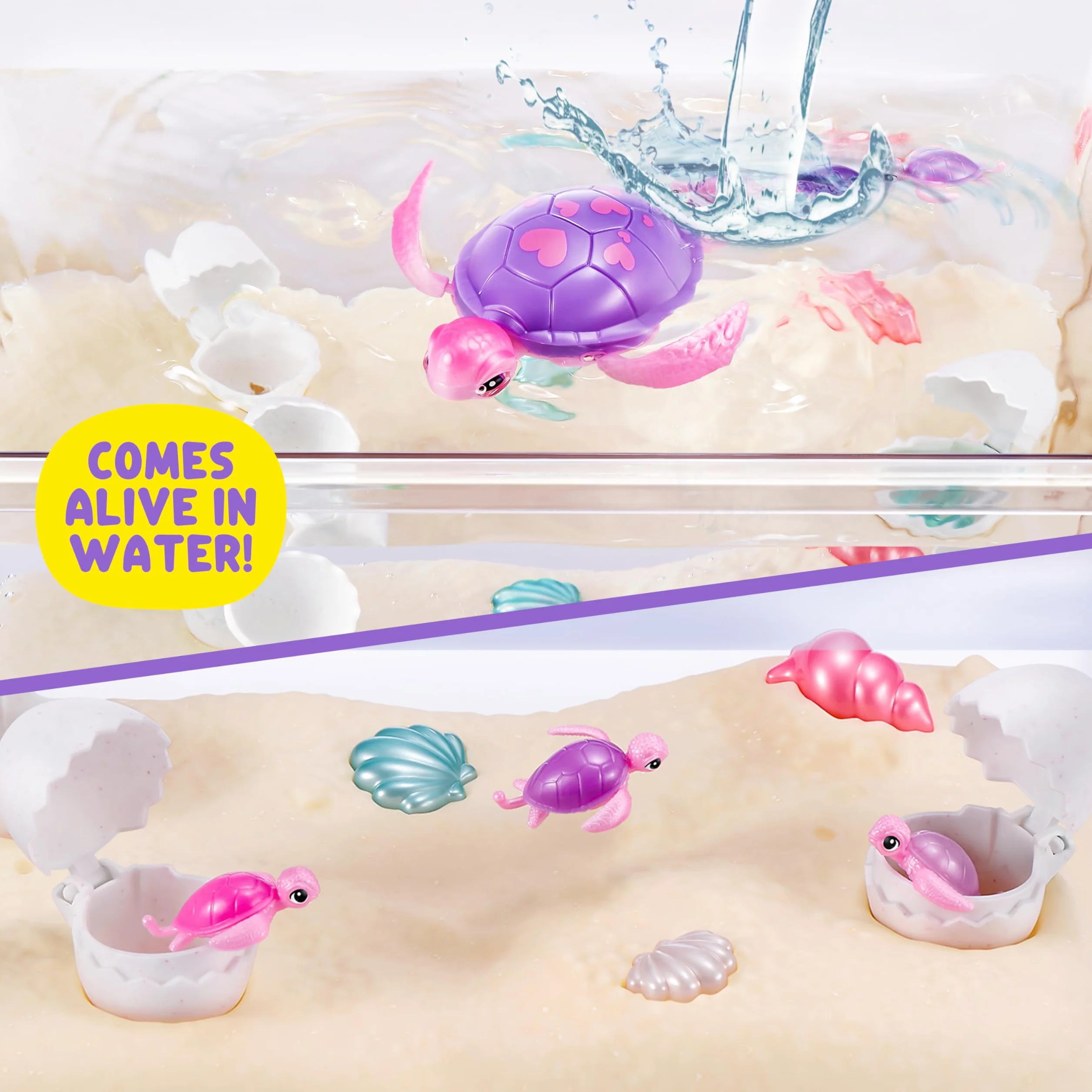 Pets Alive Mama Turtle Surprise od ZURU, robot zabawka żółw