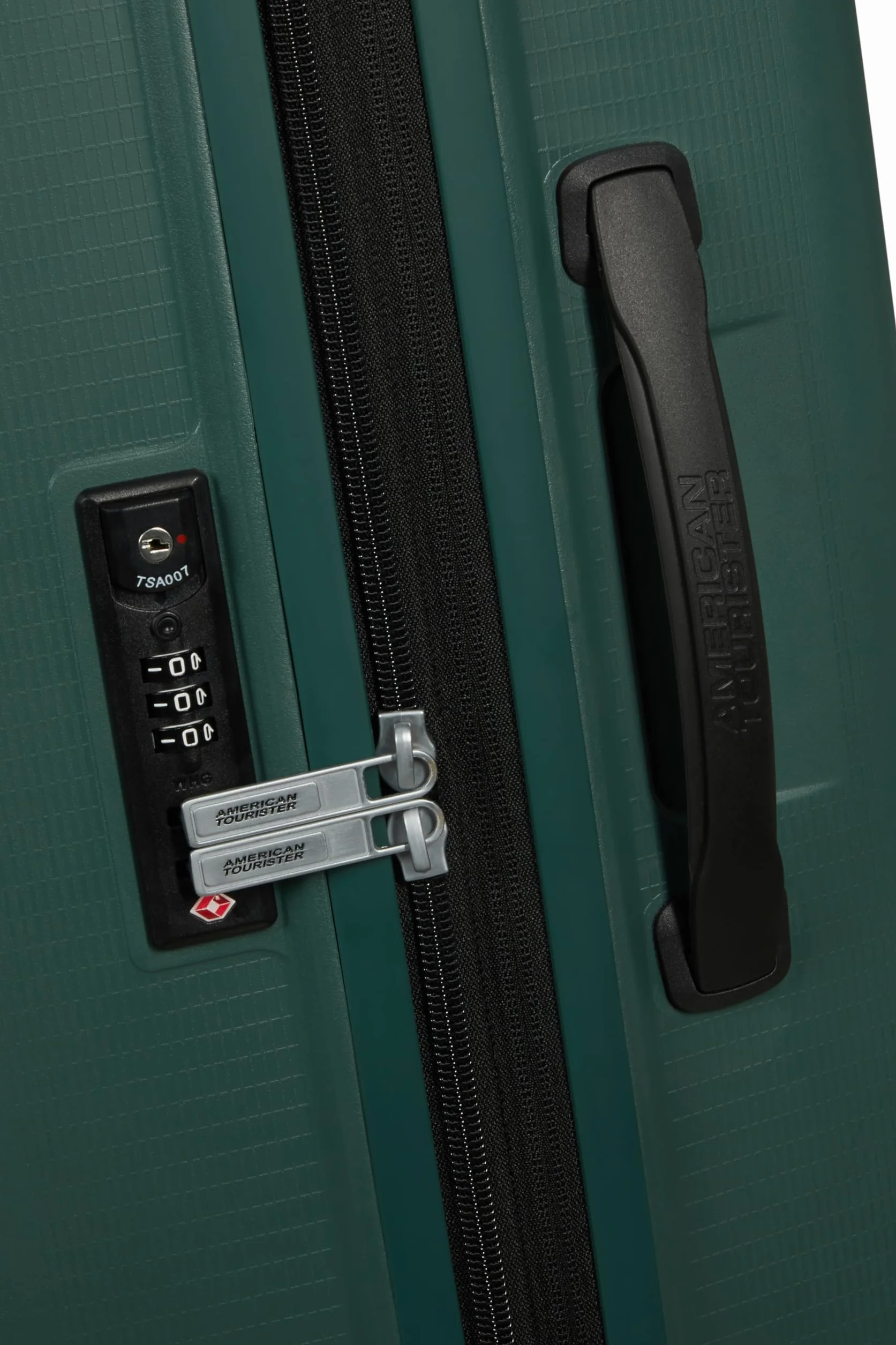 American Tourister Aerostep - Spinner L, pokrowiec z możliwością rozbudowy, 77 cm, 101,5/109 L, zielony (Dark Forest)