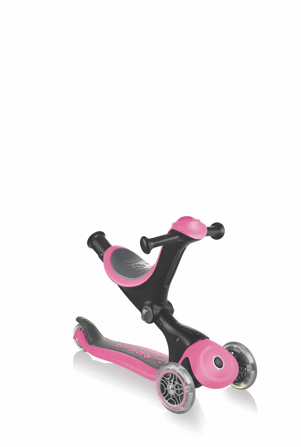 Globber - GO•UP Deluxe - 3-kołowa hulajnoga skalowalna z siedziskiem dla dzieci w wieku od 15 m+ do 6 lat +