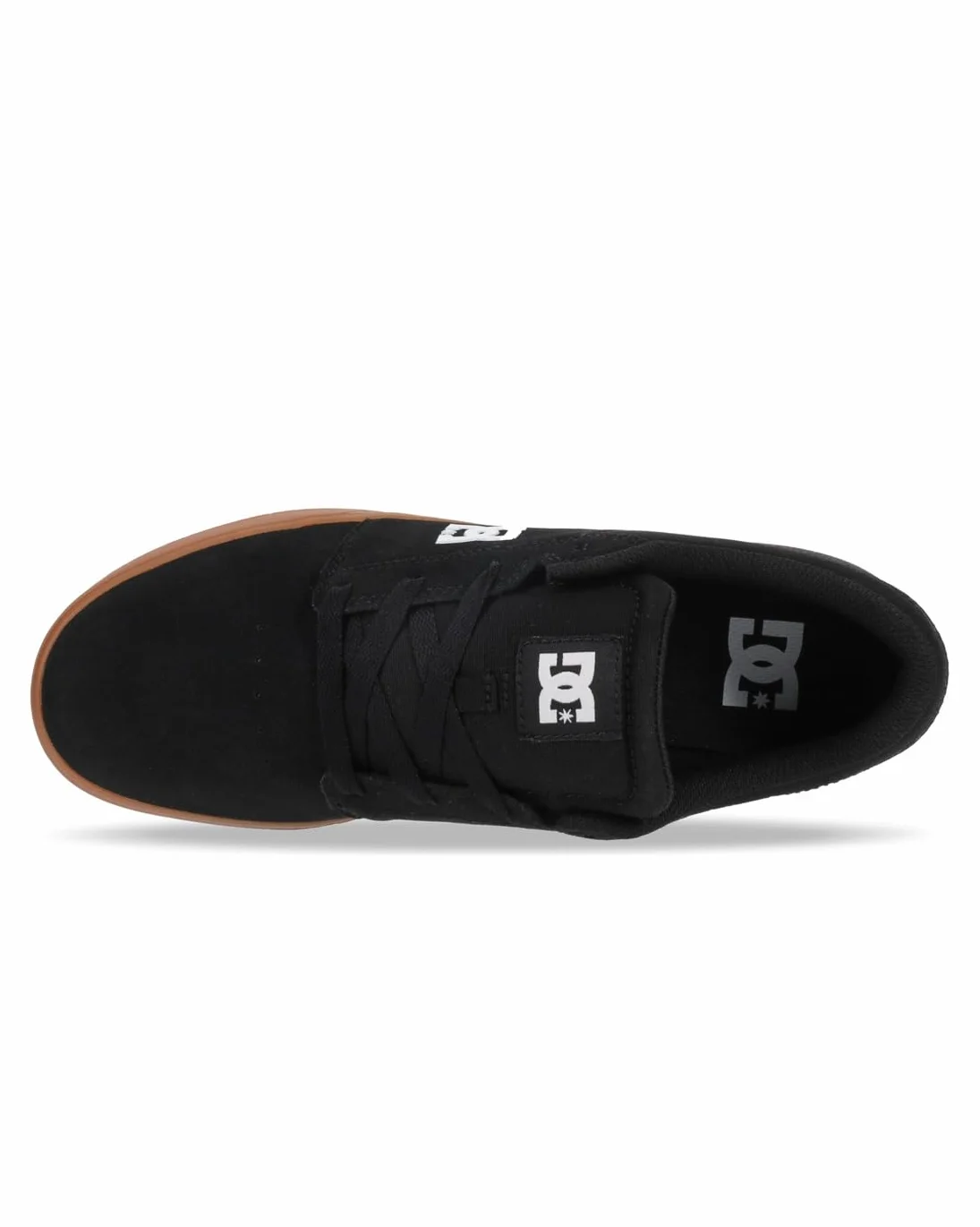 DC Shoes Męskie trampki Crisis 2, czarne/gumowe, 10 UK