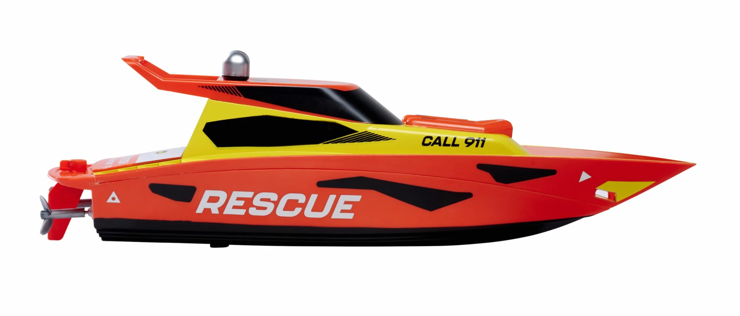Carson 500108058 RC Rescue 2.4G 100% RTR - zdalnie sterowana łódź, łódź RC, zabawka zdalnie sterowana dla dzieci i dorosłych, pilot zdalnego sterowania
