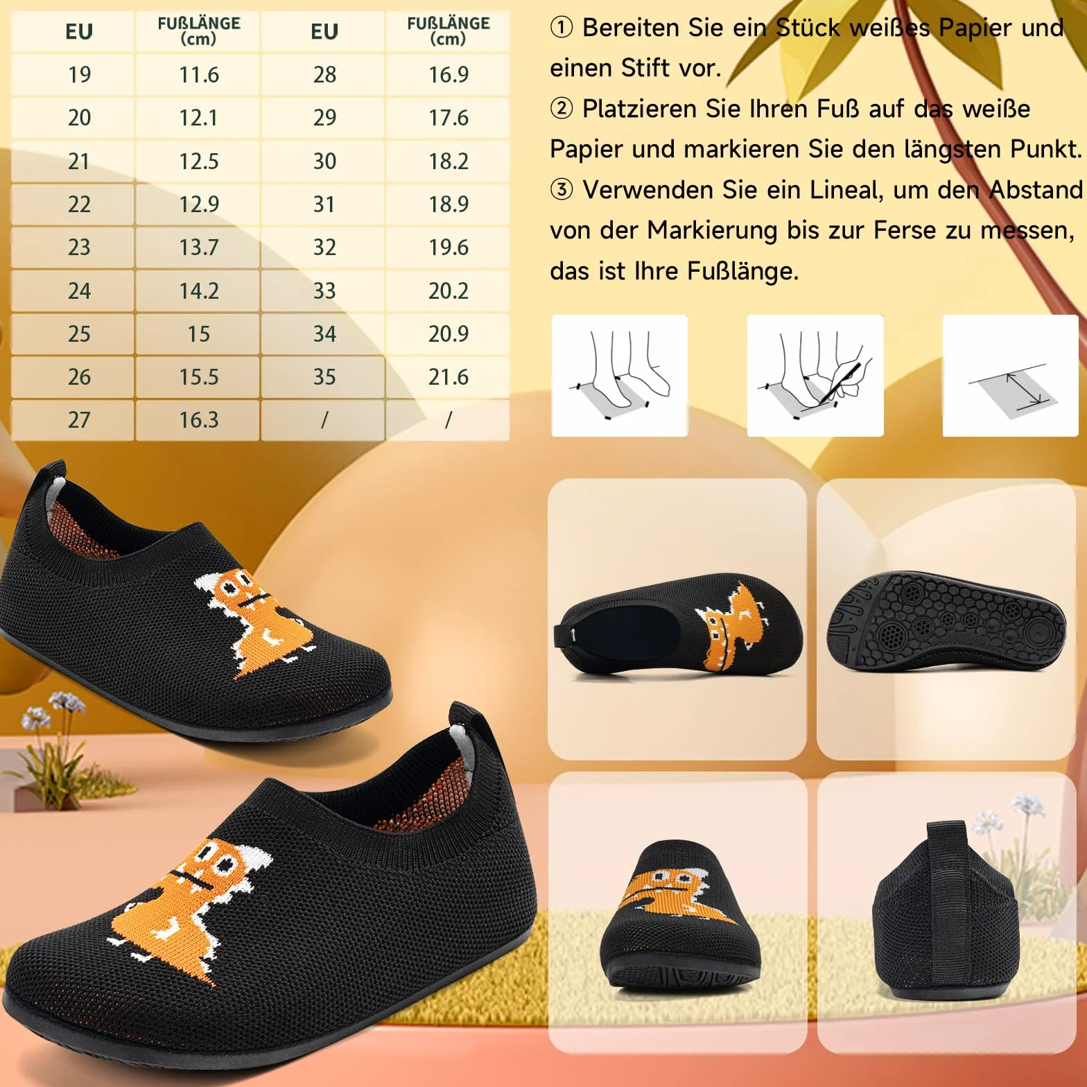 KOWAYI Chłopięce buty do chodzenia na boso dla dziewczynek, lekkie buty do pływania, śliczne buty do chodzenia dla dzieci