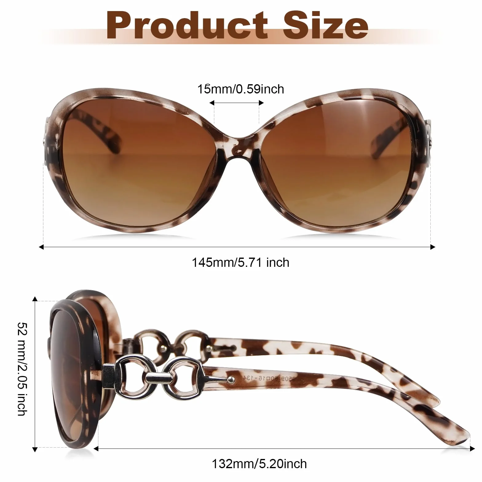 3 Pack Retro Okulary przeciwsłoneczne damskie Polaryzowane, Okulary przeciwsłoneczne damskie, Vintage Okulary przeciwsłoneczne Okrągłe Ochrona UV400 do podróży, sportów na świeżym powi