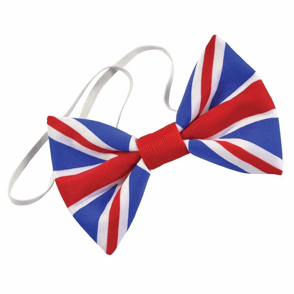 Bristol nowość BA2890 Union Jack muszka tkanina, męska, jeden rozmiar