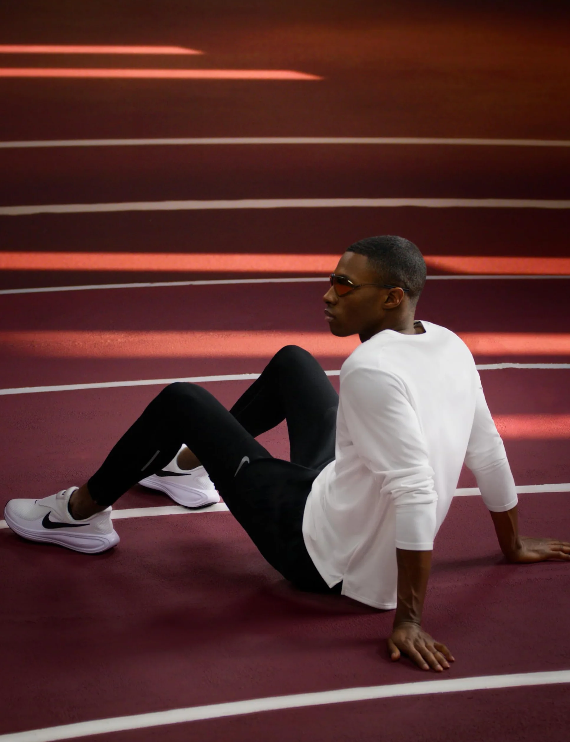 NIKE Df Challenger - Legginsy Mężczyźni