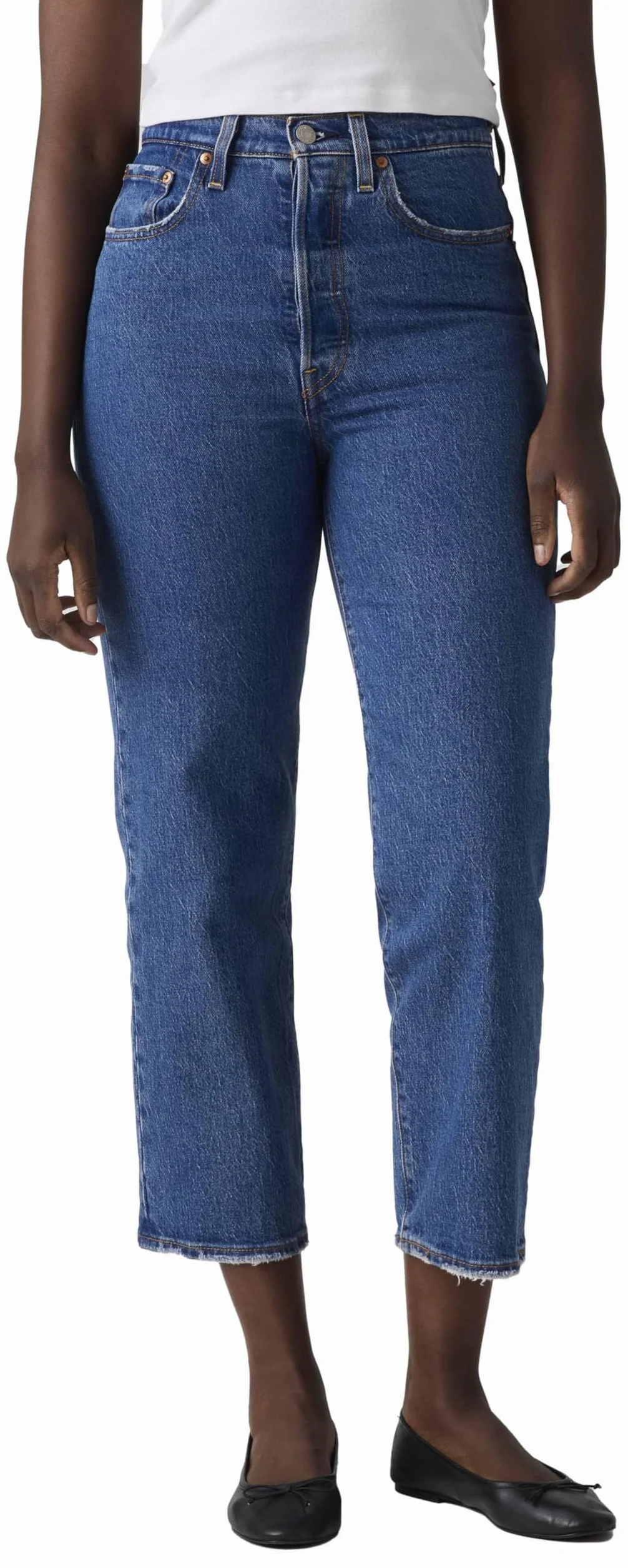 Levi's Ribcage Straight Ankle - Dżins Kobiety