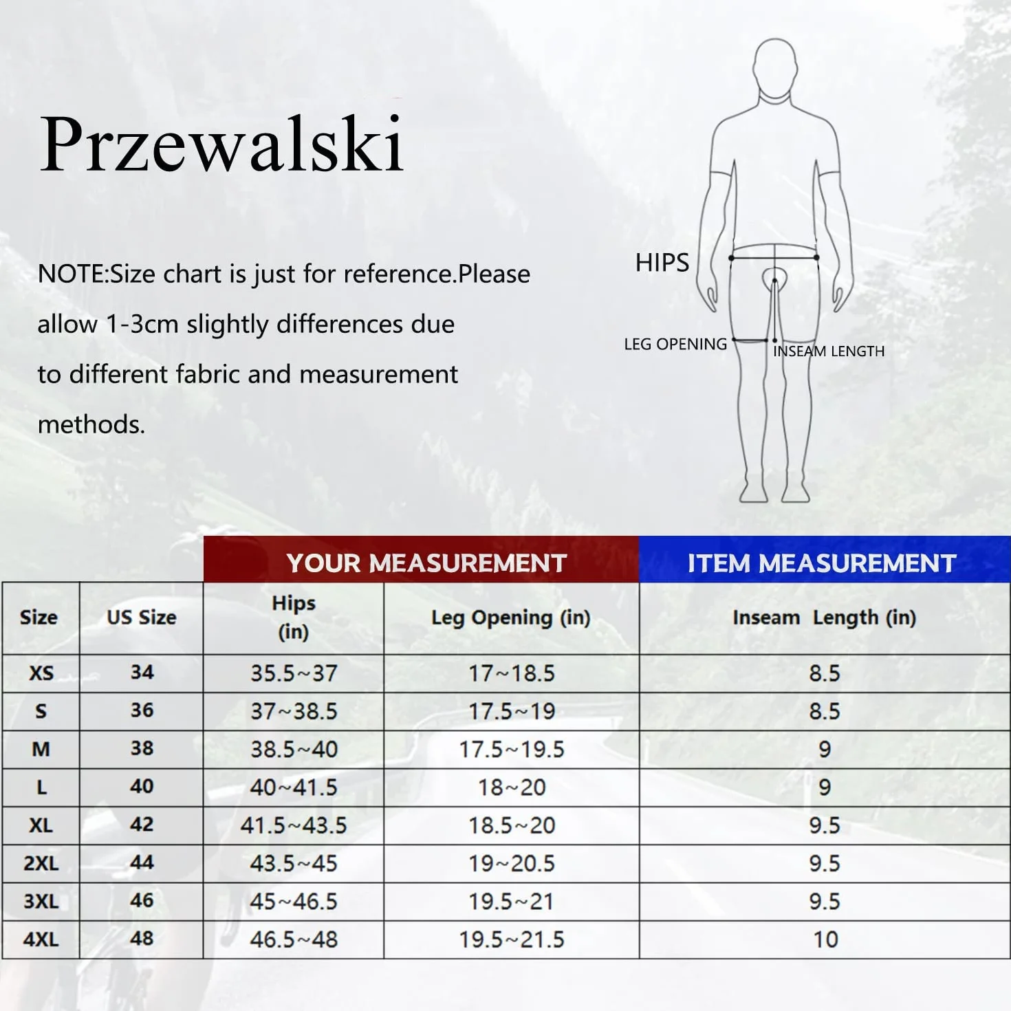 Przewalski Męskie spodenki rowerowe na szelkach z kieszeniami na telefon, wyściełane 4D oddychające rajstopy rowerowe na szelkach
