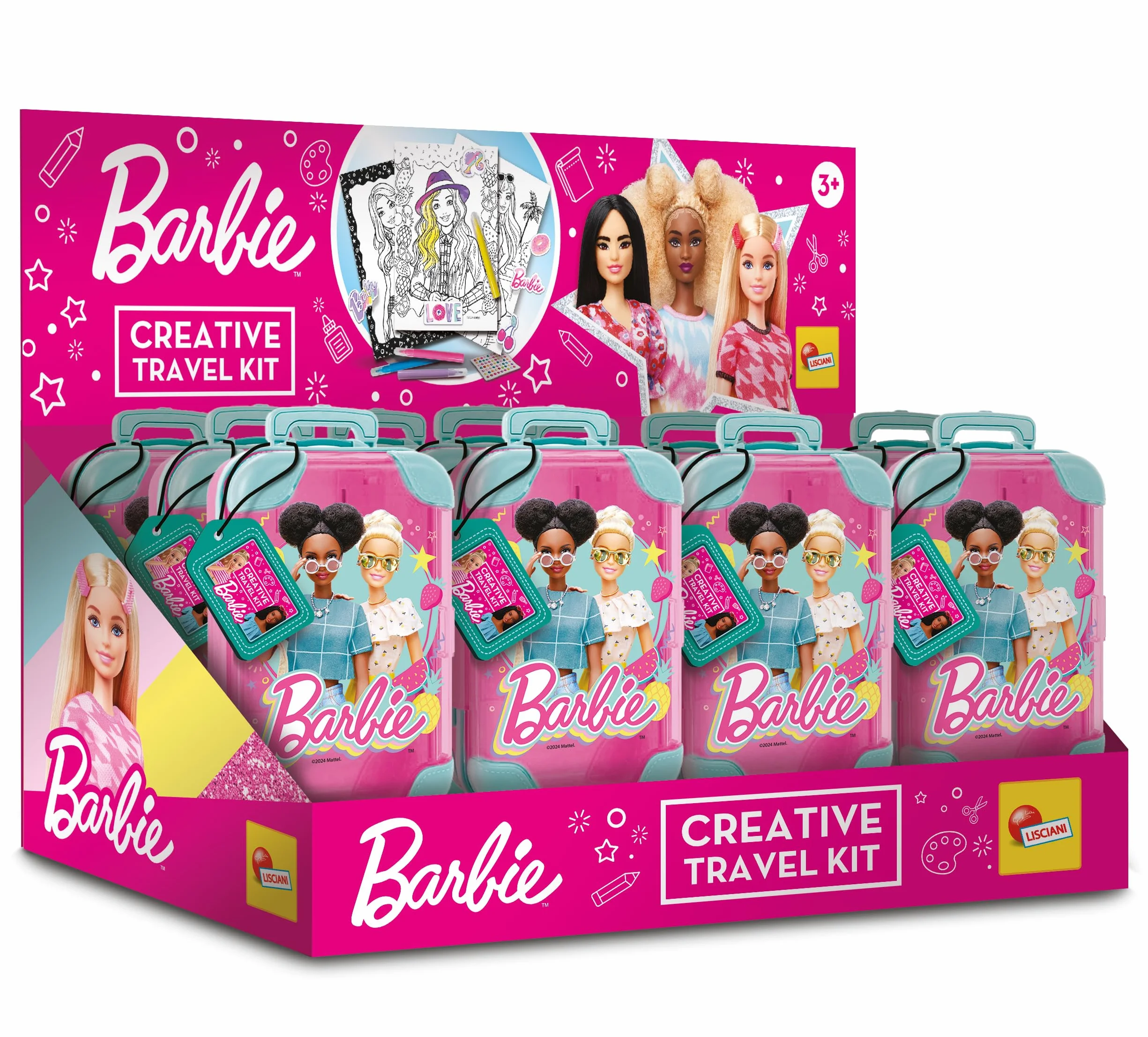 Liscianigiochi - Barbie Toy, Wielobarwny, Jeden rozmiar (104666)