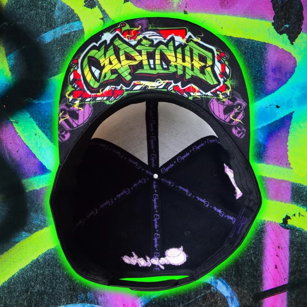 Capiche [99+ wariantów] Czapka z daszkiem męska czapka bejsbolowa sztuka unisex parasol mężczyźni One Size Tattoo damska