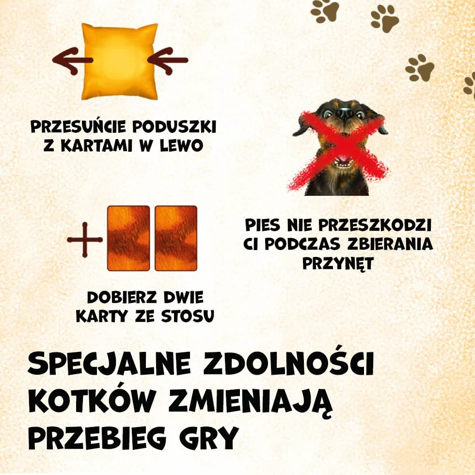 Trefl Kotki – Szalona Gra Planszowa Dla Całej Rodziny, Koty, Dla Miłośników Kotów, Gra Towarzyska Pełna Zwrotów Akcji, dla Dorosłych i Dzieci od 6 Lat