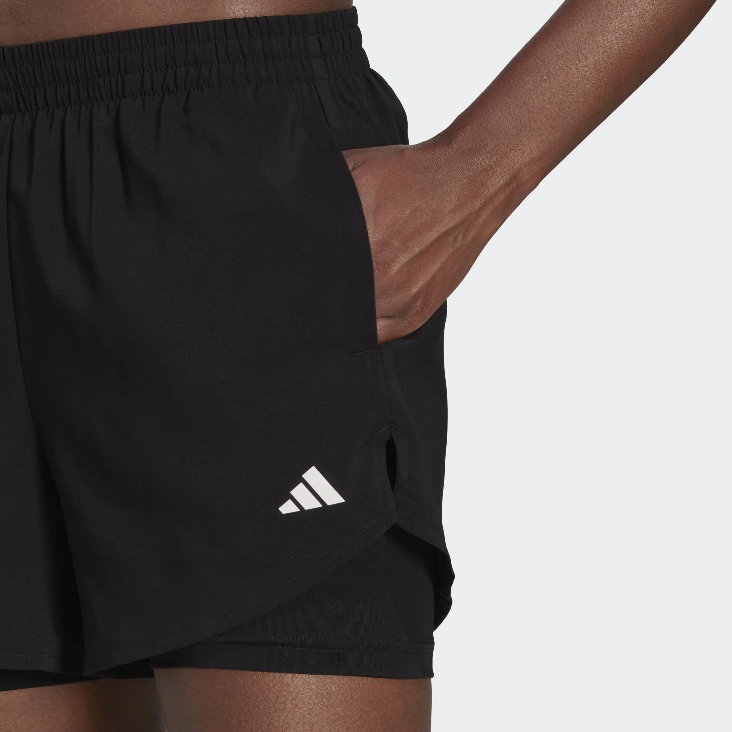 adidas Aeroready Made For Training Minimal Two-in-one Shorts - Shorty Kobiety