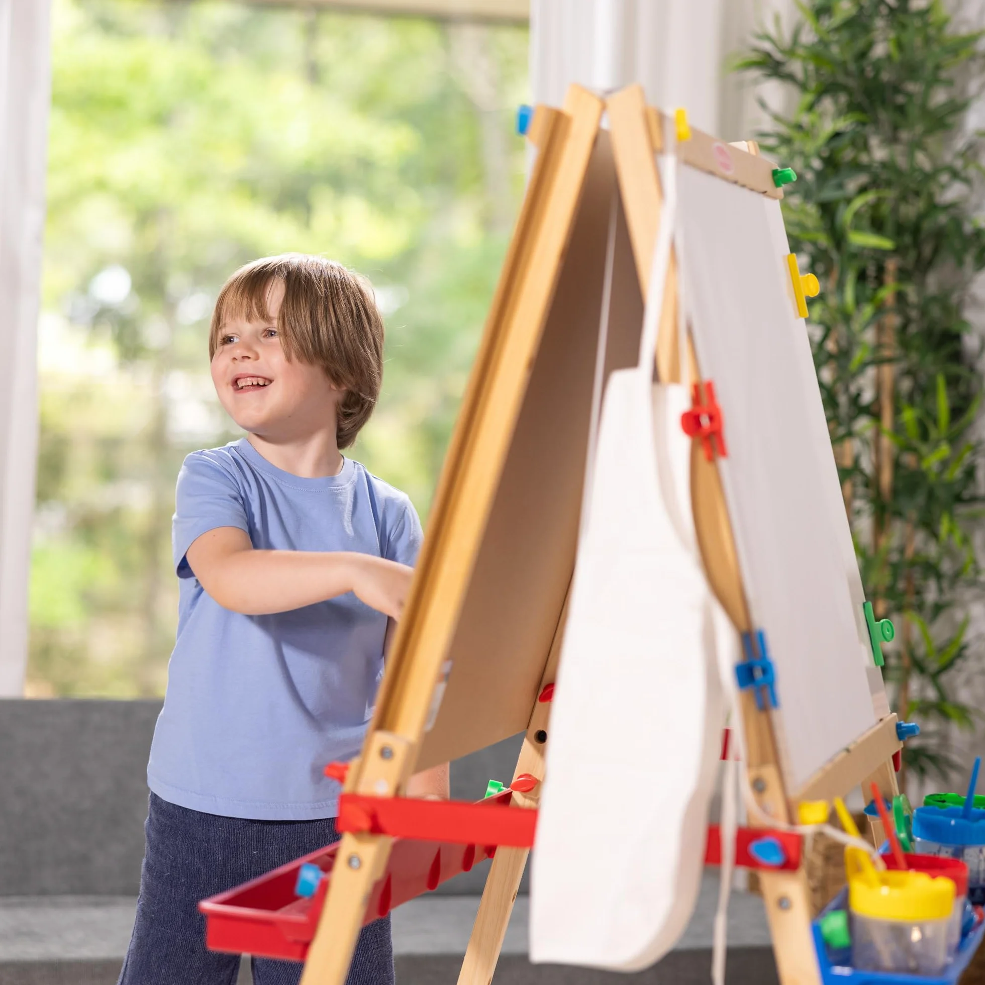 Melissa & Doug Luksusowa Stojąca Sztaluga Sztuka i Rzemiosło 3+