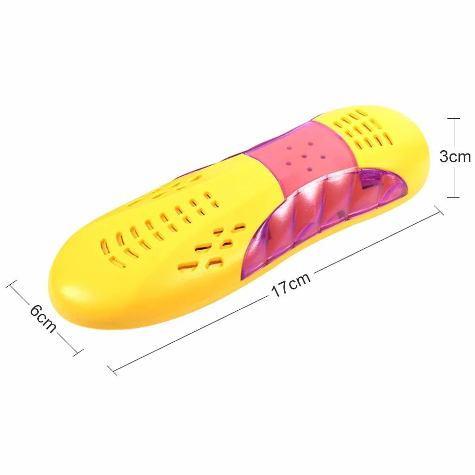 Fydun Portable Dry Shoe & Boot Dryer & Warmer Voilet Light Heater Podgrzewacz do butów Suszarka do butów Odświeżacz powietrza Osuszacz Plastikowa obudowa Wtyczka EU