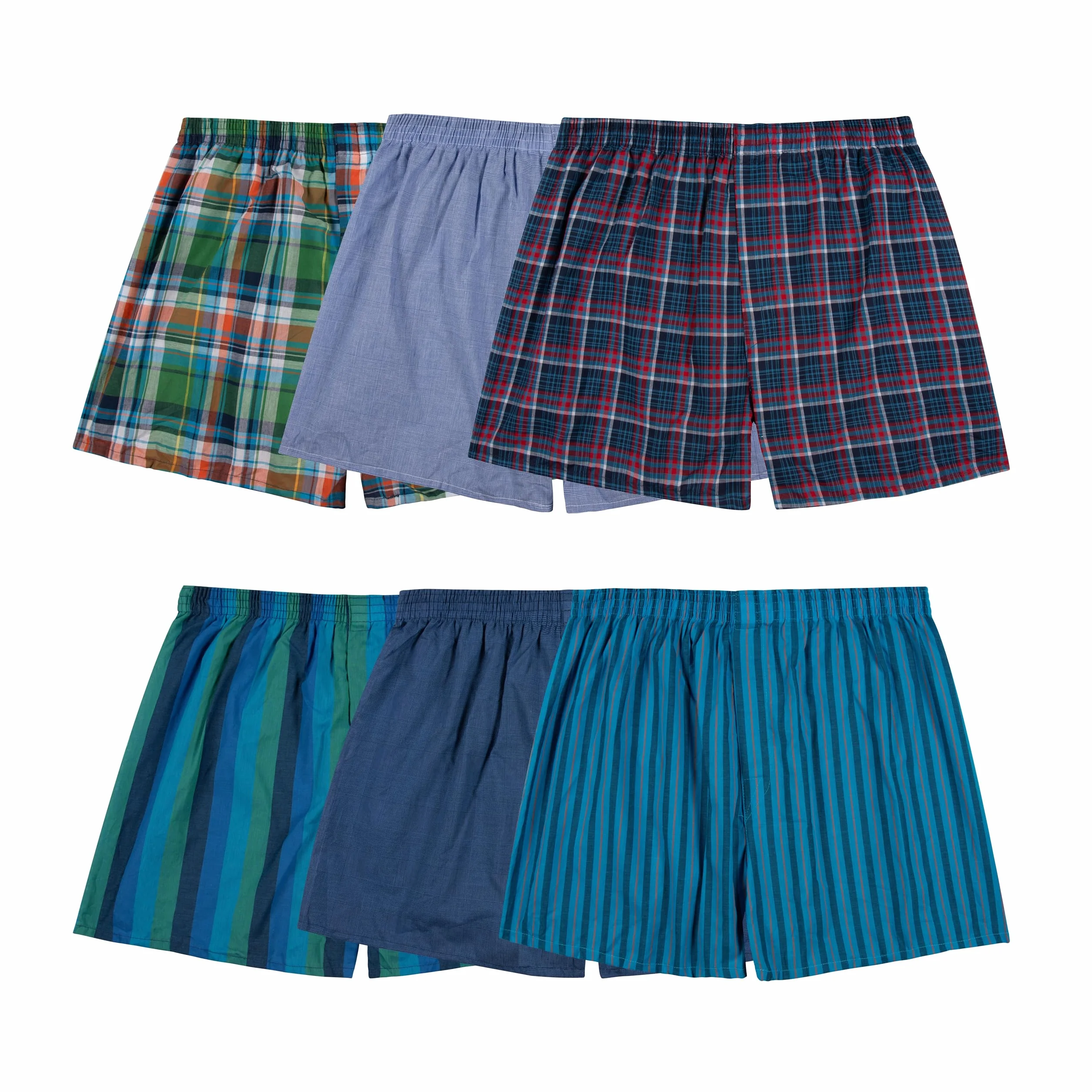 Fruit Of The Loom Mężczyźni 6P591 Bokserki, Wielokolorowy, L