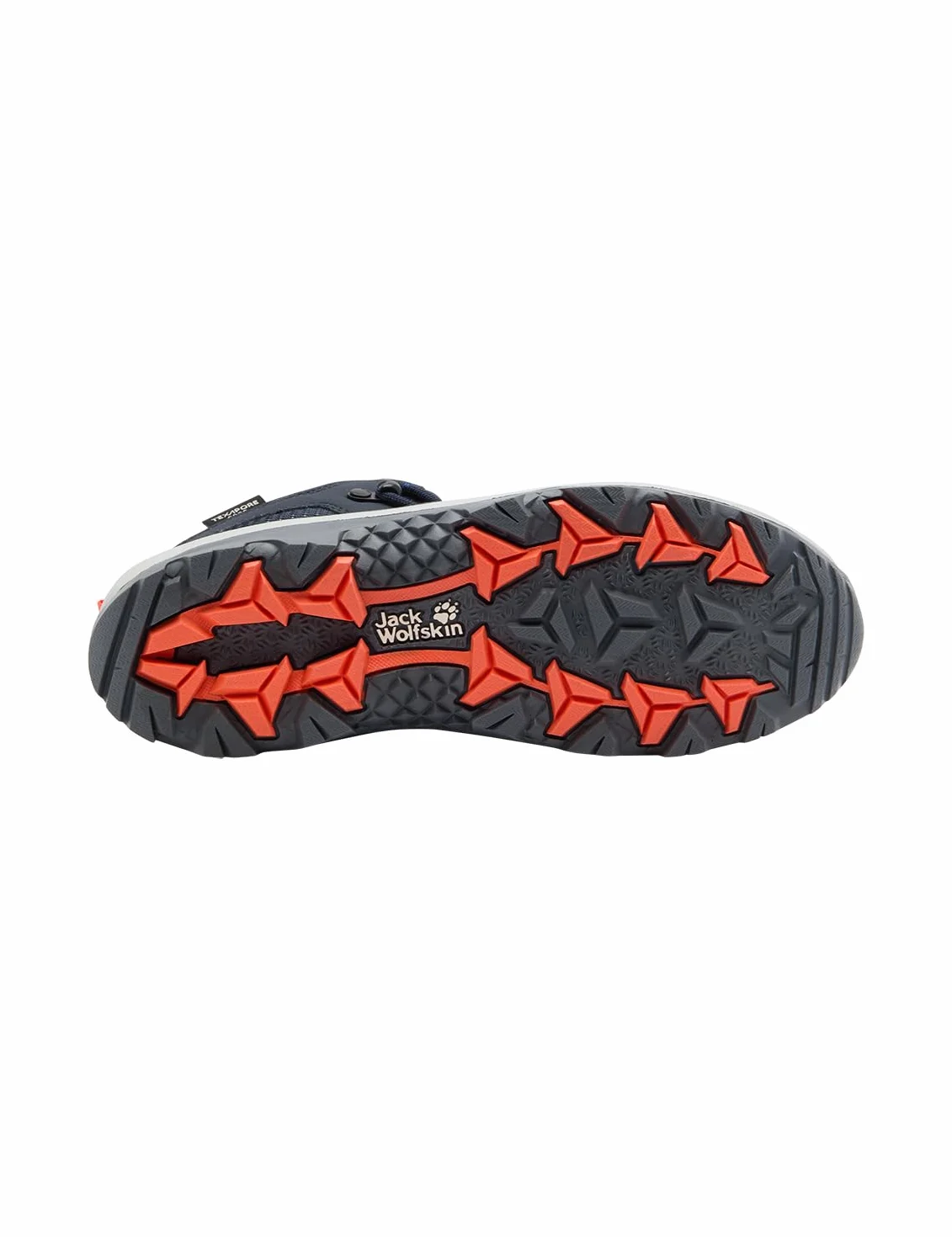 Jack Wolfskin Uniseks - dzieci Vojo Texapore Mid Kbuty na zewnątrz