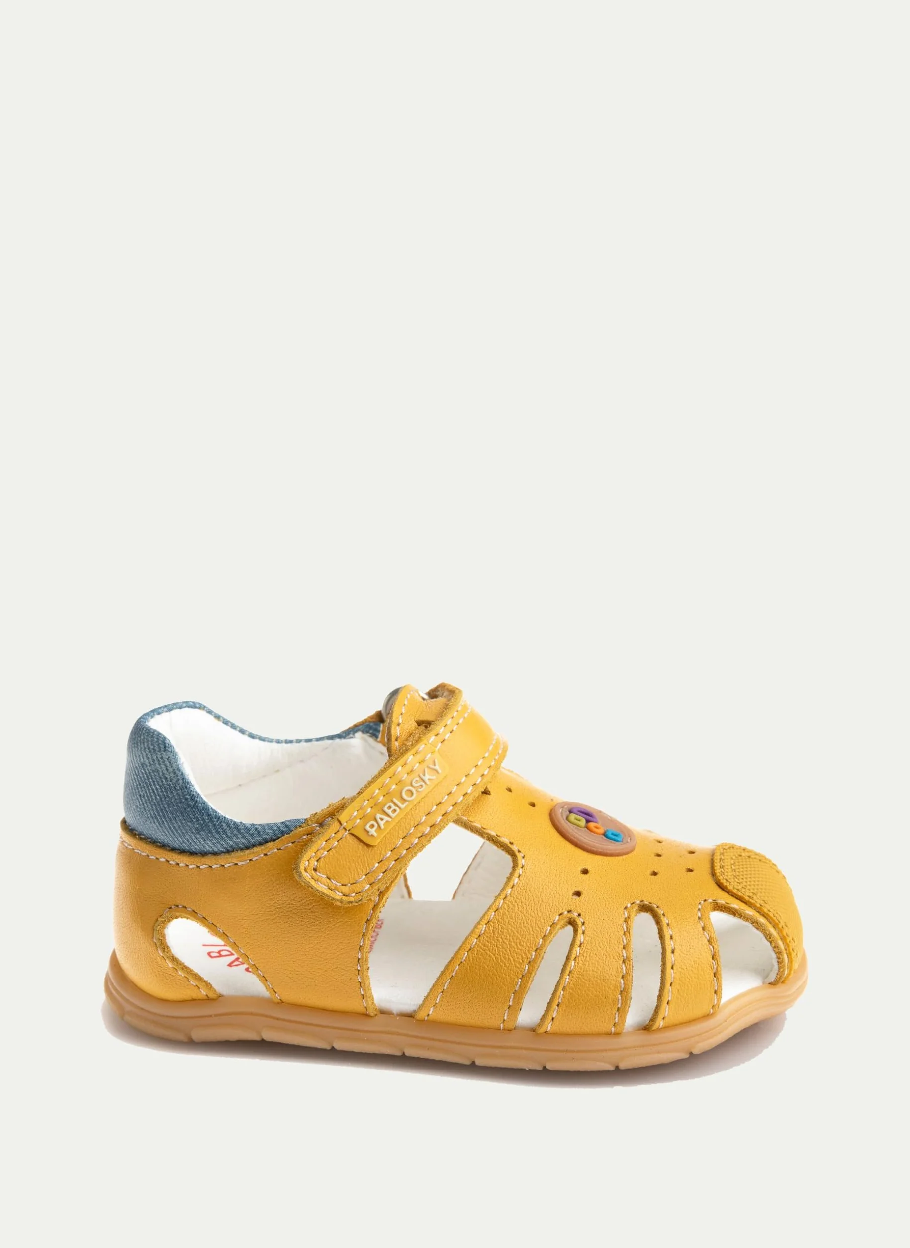 Pablosky ZIG 051780, Sandał, Żółty, 22 EU Ancho