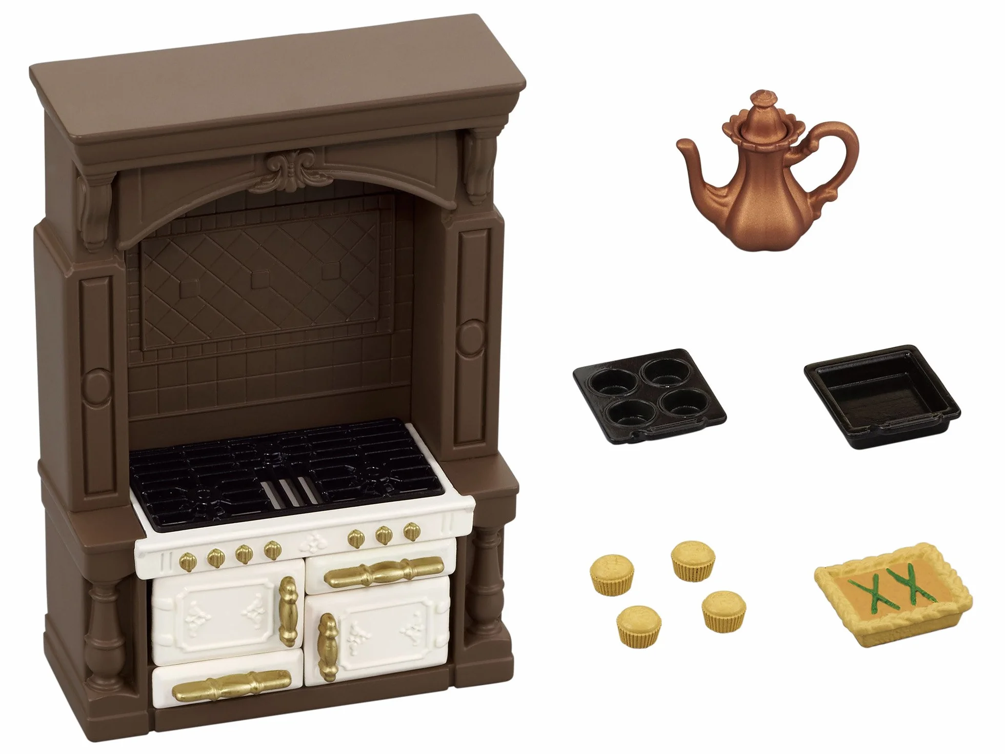 Sylvanian Families - 5367 - Gourmet zestaw kuchenny nowy, wielokolorowy