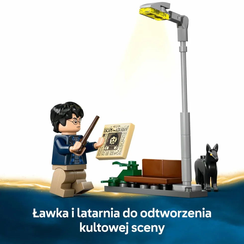LEGO Harry Potter Przygoda na pokładzie Błędnego Rycerza, pomysł na prezent mikołajkowy dla dziewczynek i chłopców, zabawka dla dziecka, szczegółowy model magicznego autobusu i 5 postaci 76446
