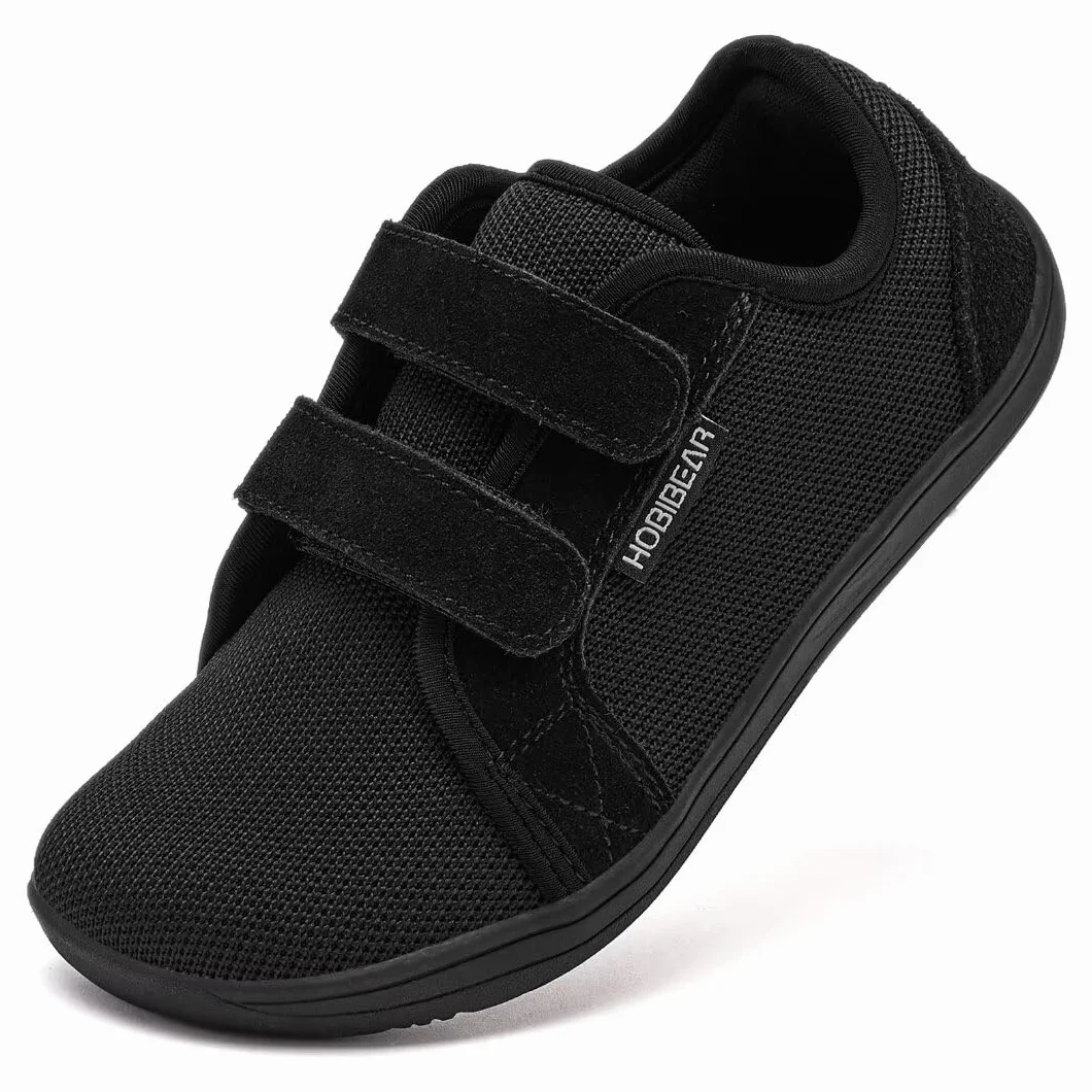 HOBIBEAR Dziecięce szerokie buty boso dla chłopców dziewczynek Outdoor Trail Running minimalistyczne buty do chodzenia