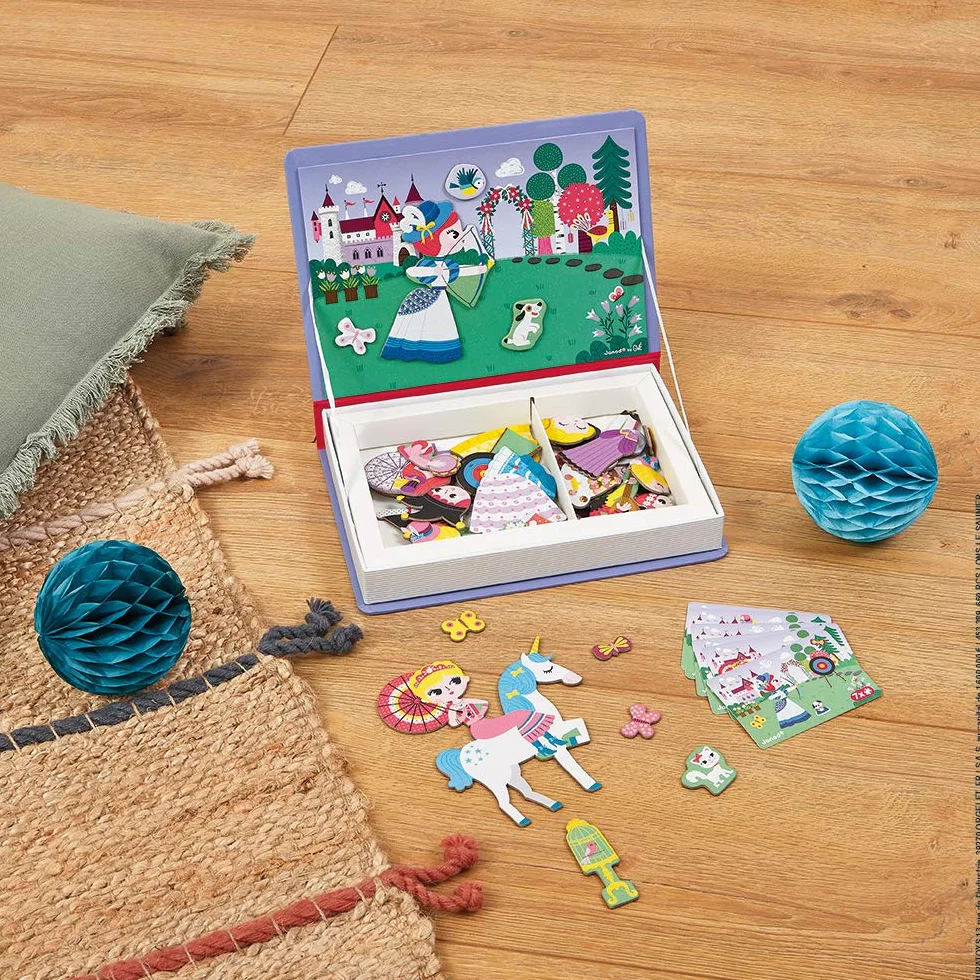Janod J02725 Princesses Magneti'Book