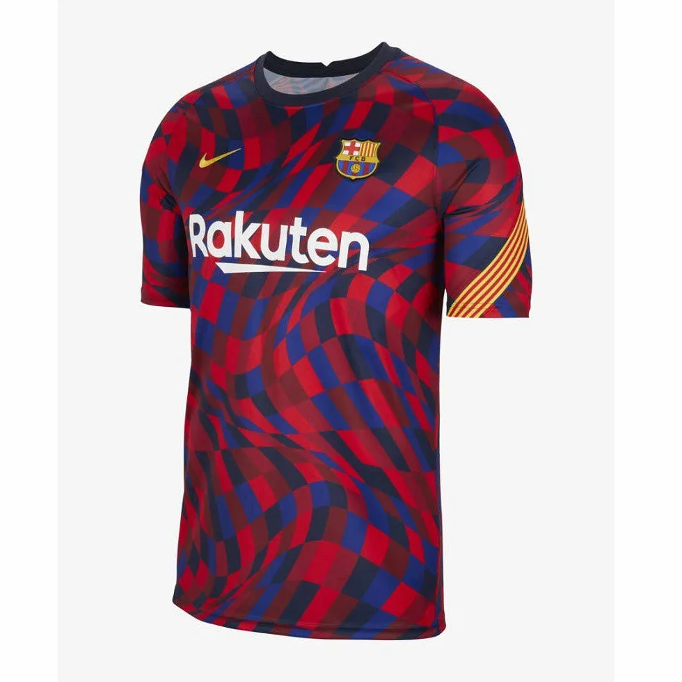 NIKE Koszulka Uniseks - dzieci FCB Y NK DRY TOP SS PM