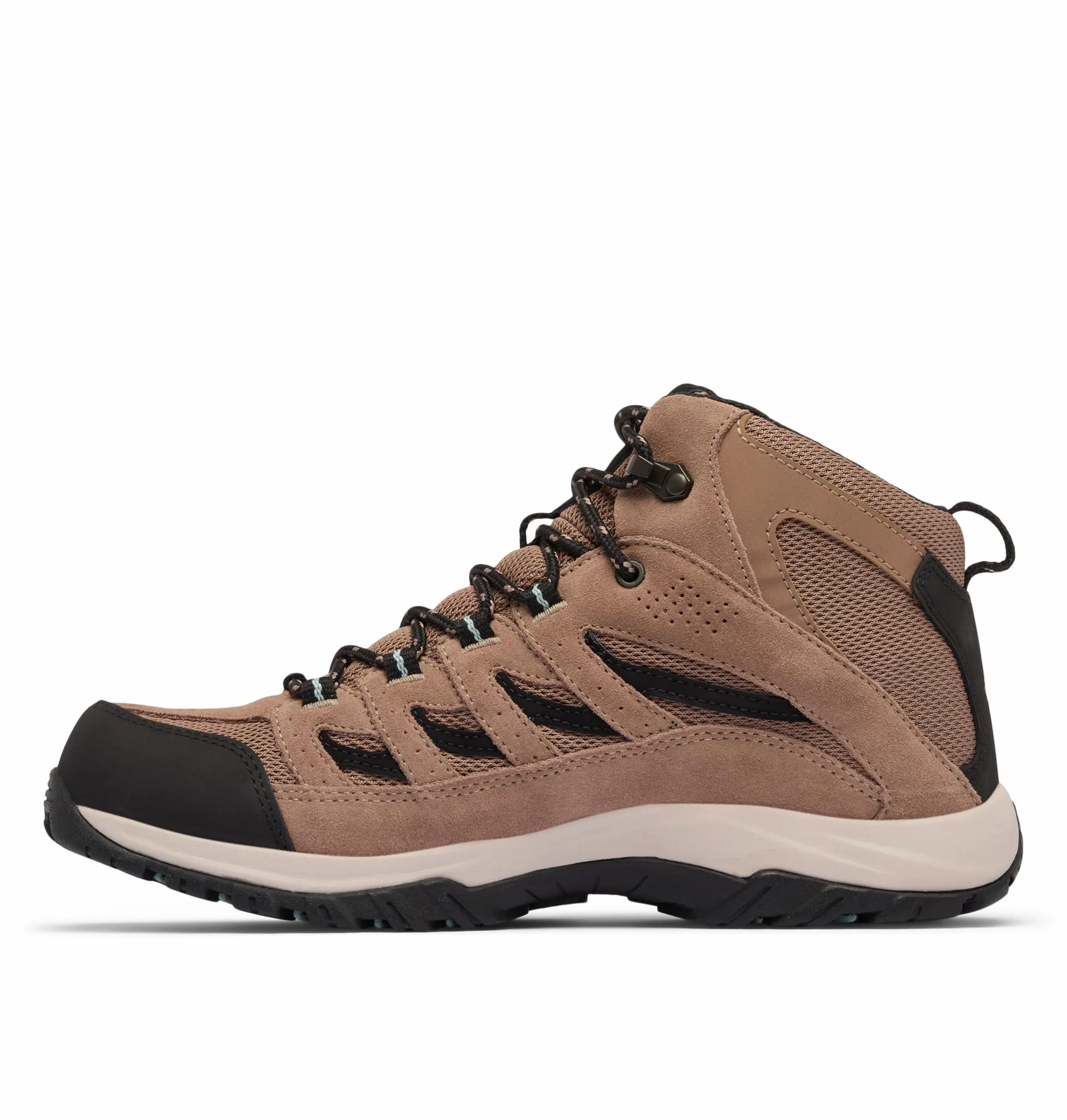 Columbia Męskie wodoodporne buty trekkingowe Crestwood Mid, Ziele angielskie kruszony niebieski, 50 EU
