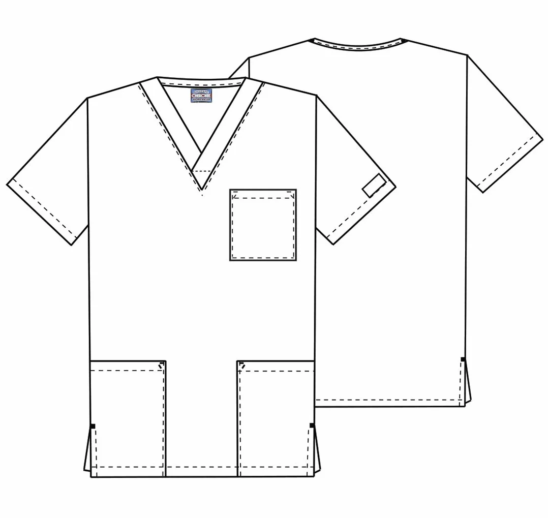 Cherokee - Uniform unisex kasak dekolt w serek linia Originals rozmiar XXS, granatowy, 18130, Pewter, 3XL Duże rozmiary