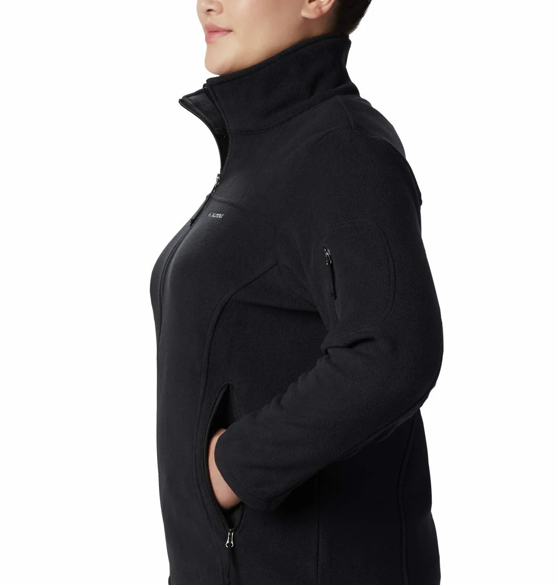 Columbia Fast Trek Jacket, Kurtka polarowa Kobiety, Black, XS