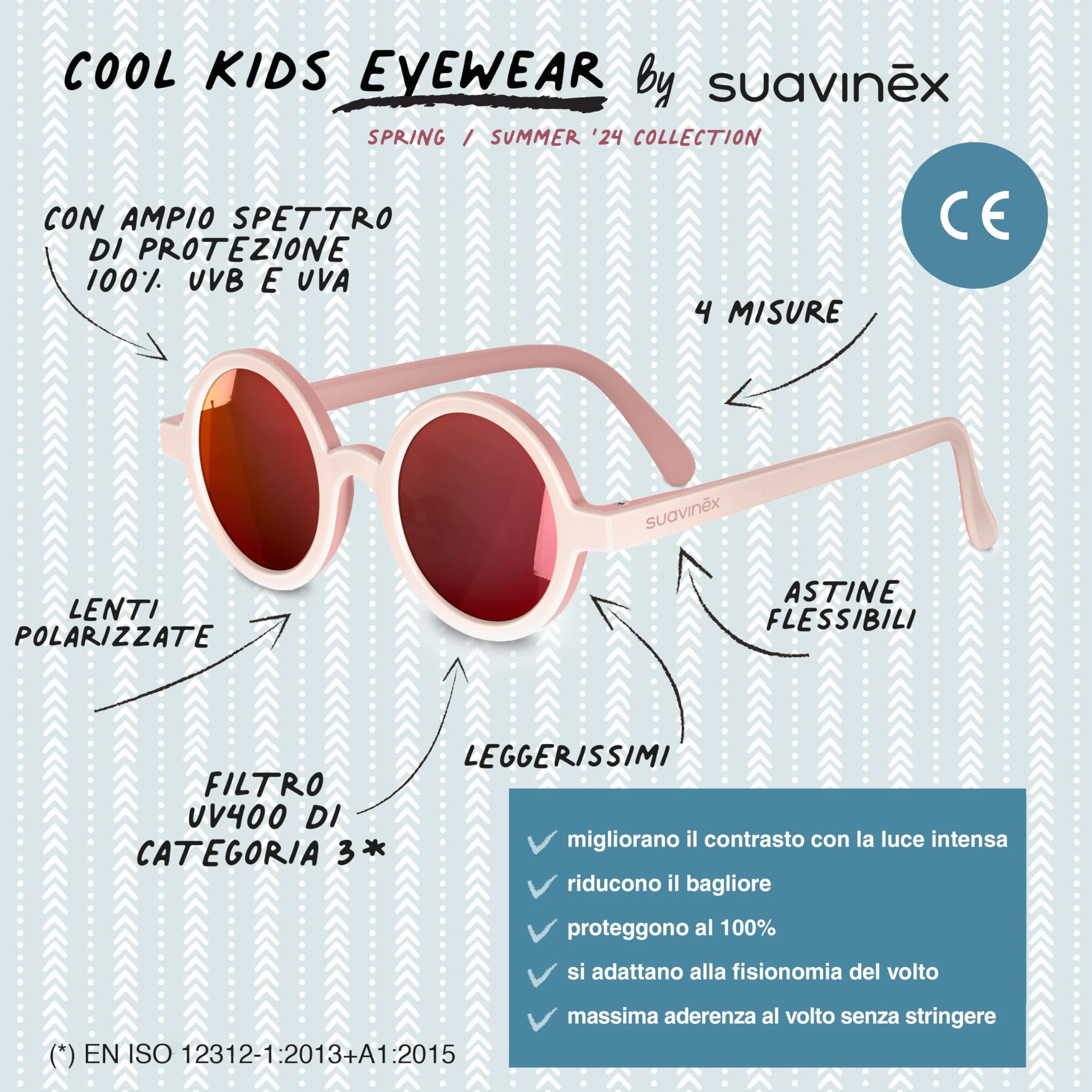 SUAVINEX Okulary przeciwsłoneczne Uniseks - dzieci Sunglasses 2024