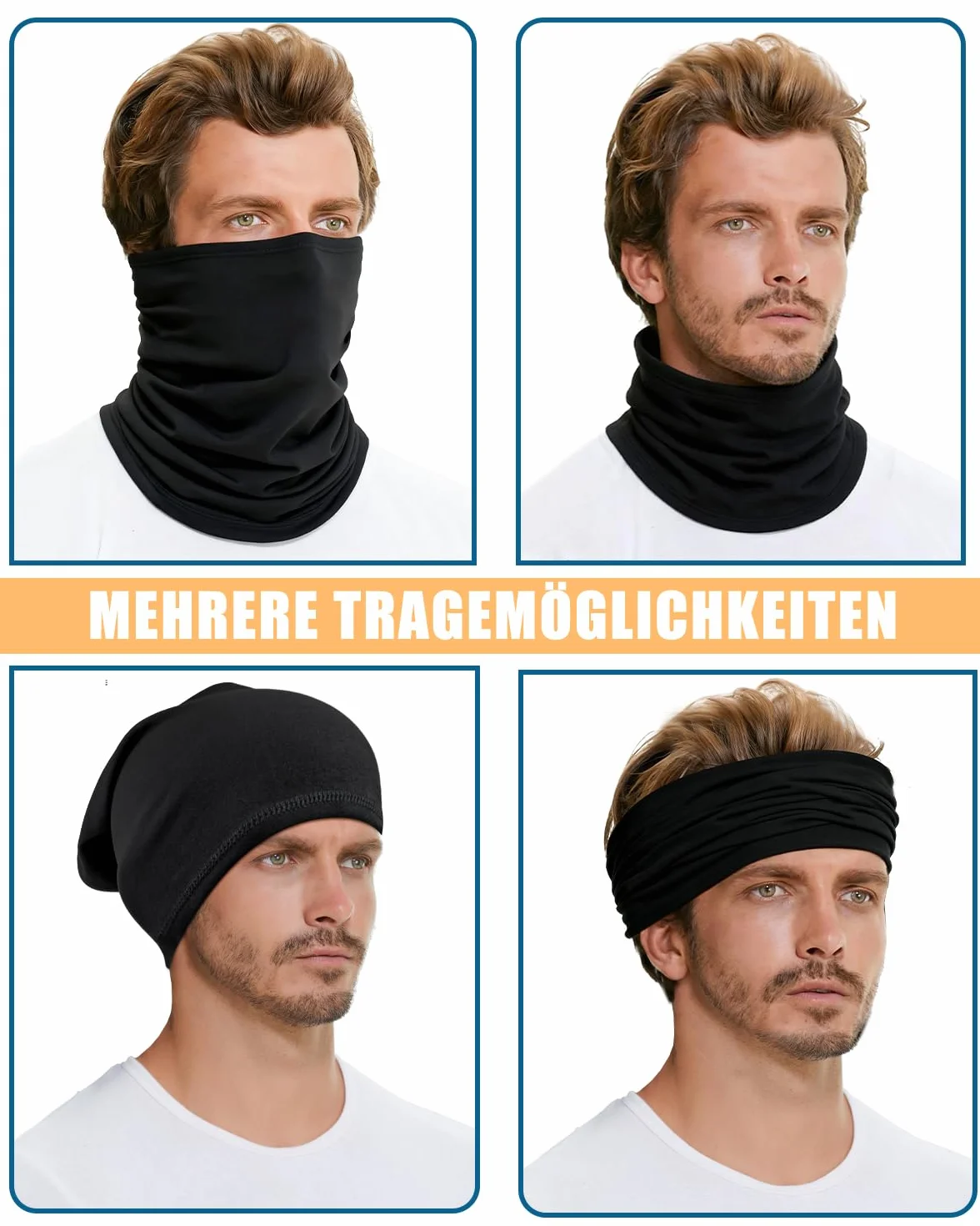 Zimowy szal kominowy, chusta wielofunkcyjna, dla mężczyzn i kobiet, wiatroszczelny, polarowy, ocieplacz na kark, oddychający, do jazdy na nartach, joggingu, jazdy na rowerze, snowboardu