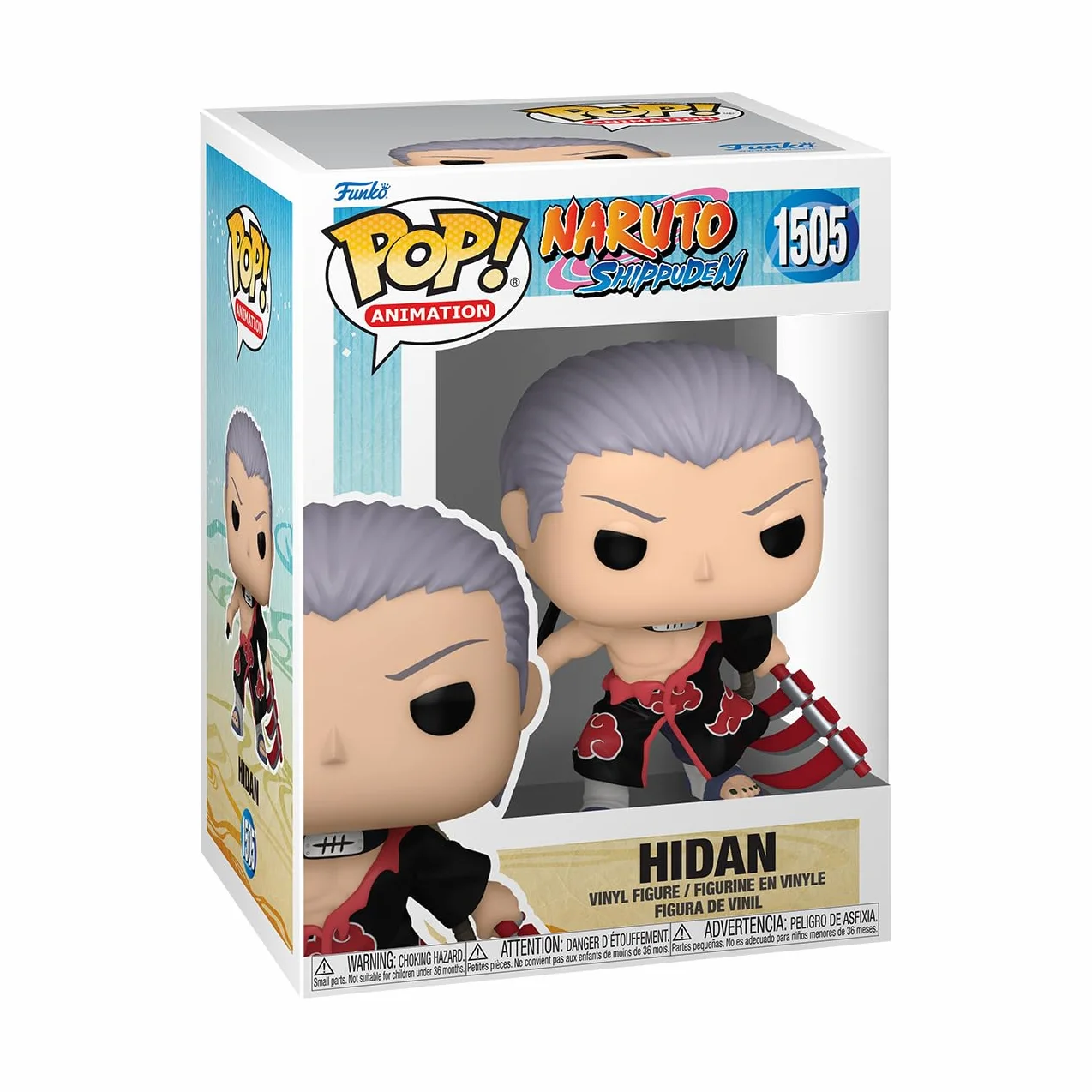 Funko POP! Animation: Naruto - Hidan - 1/6 szans na rzadki wariant pościgu - kolekcjonerska figurka winylowa - pomysł na prezent - oficjalny towar - zabawki dla dzieci i dorosłych - fani anime