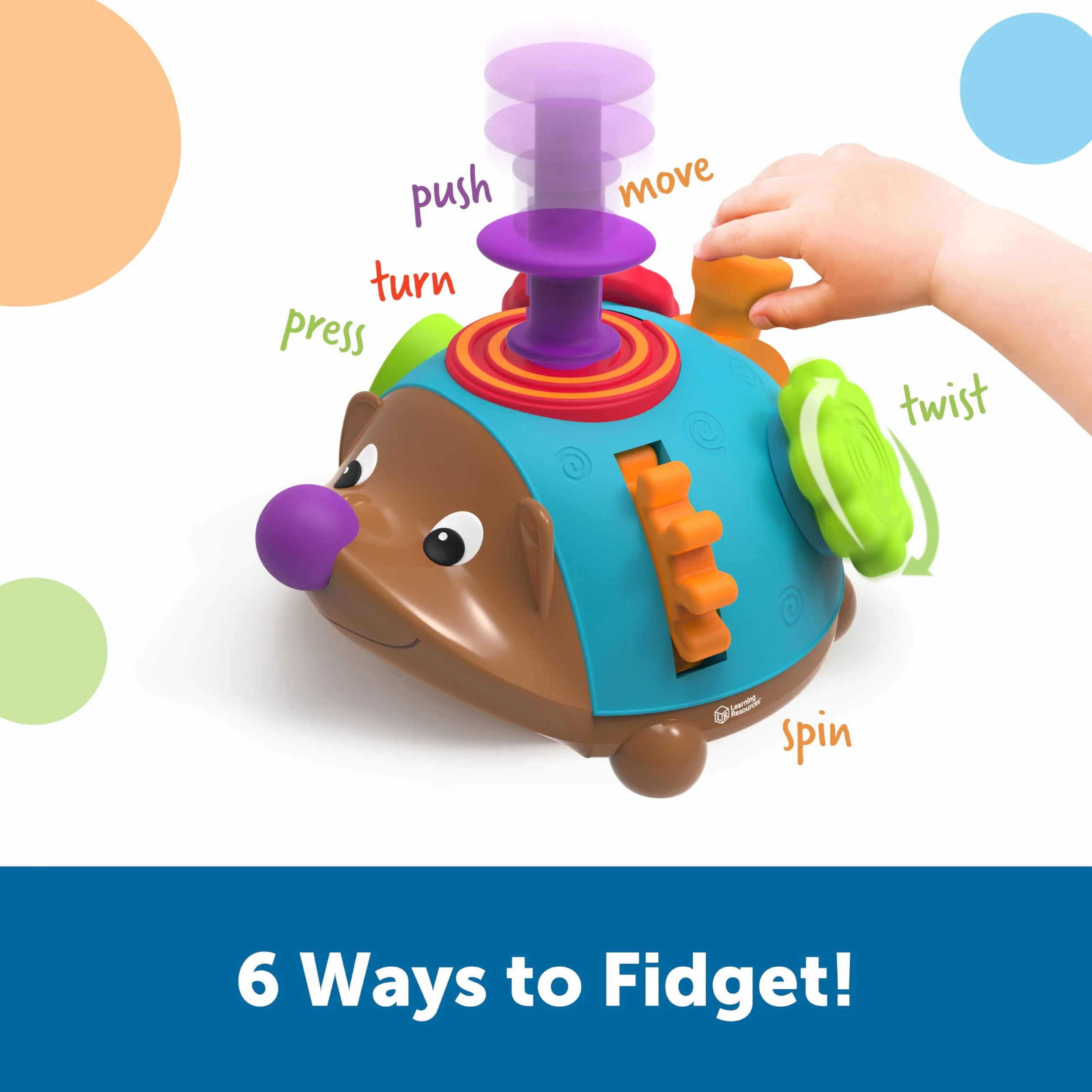 Learning Resources Spike The Fine motor Hedgehog Denerwować Przyjaciel Zabawka
