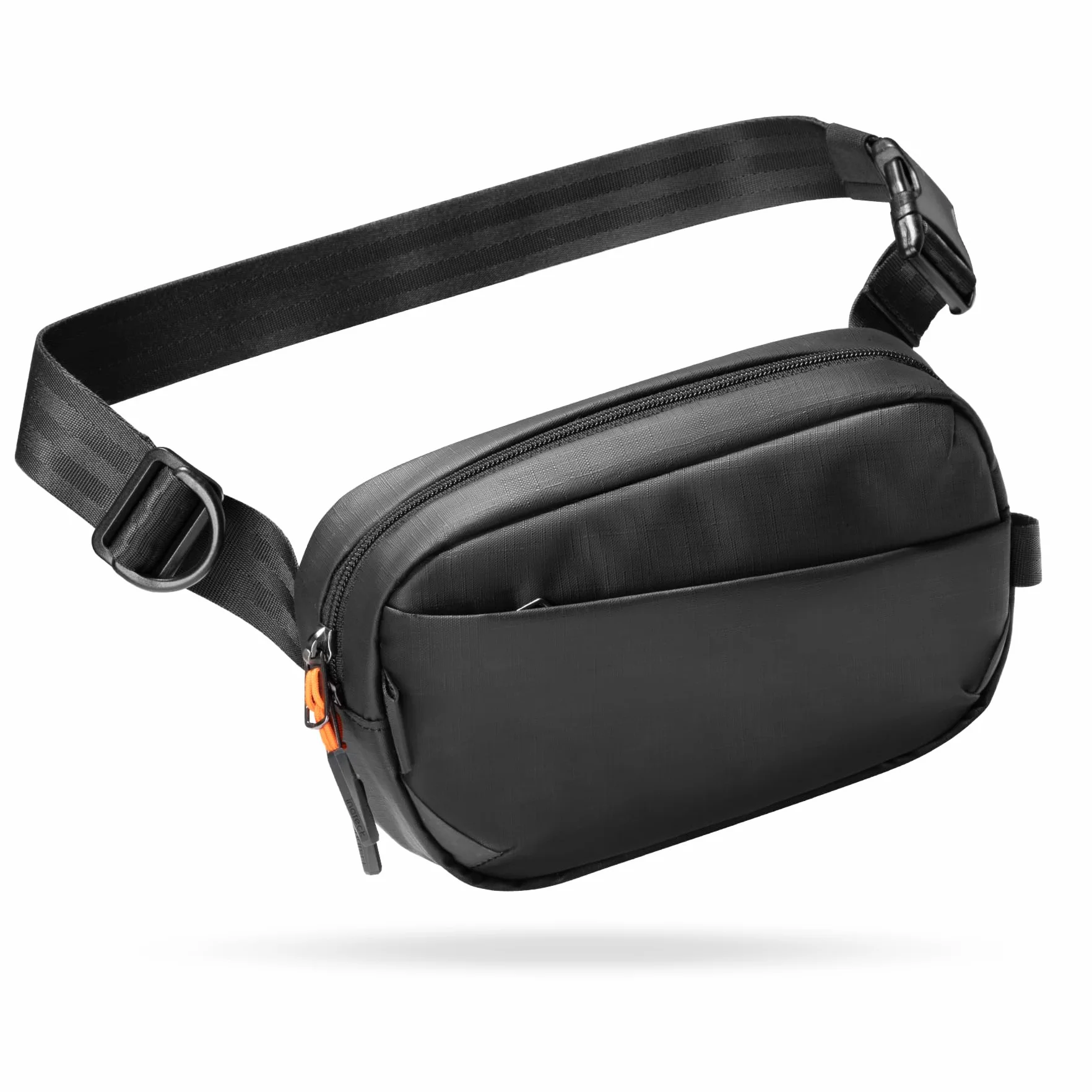Inateck Torba X-Mini, trwała saszetka z blokadą RFID, wodoodporny pas z paskiem do szybkiego dopasowania, stylowa nerka dla mężczyzn i kobiet, idealna na podróż, wędrówki, jazdę na rowerze, do pracy