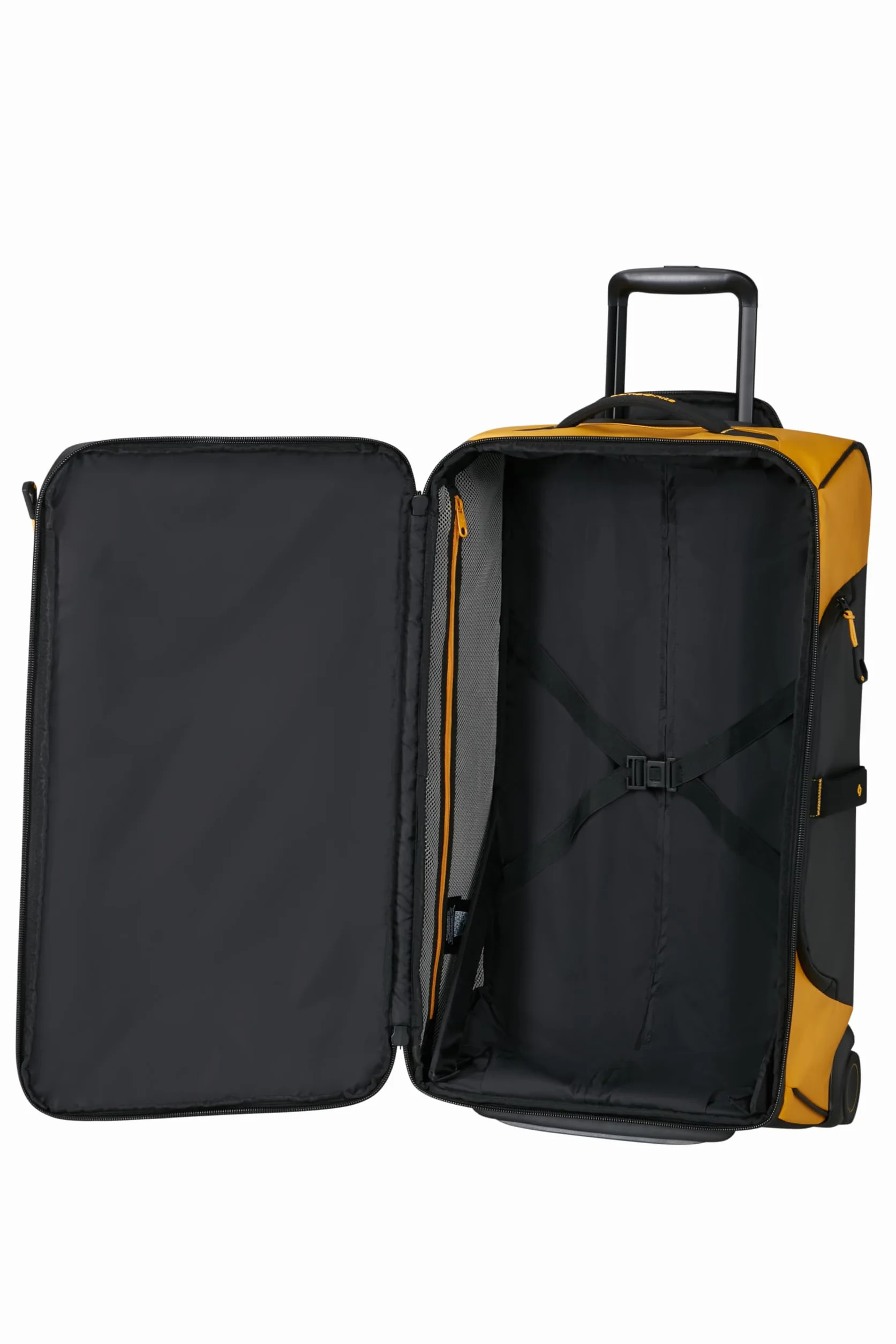 Samsonite Paradiver Light - Torba Podrózna na Kólkach (67 cm), Medium, Wodoodporna, Lekka, 74,5L, Zólty (Yellow)