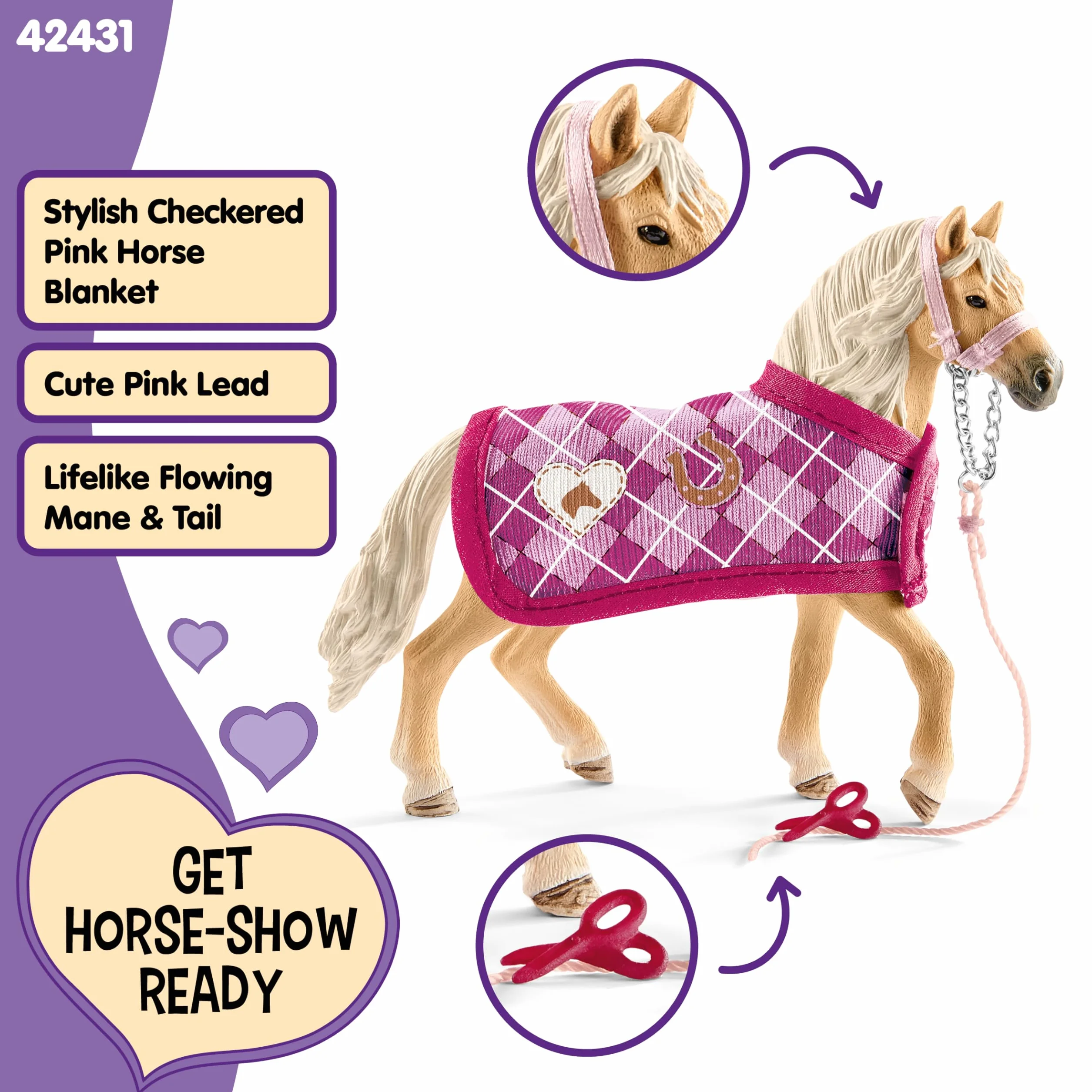 Schleich Slh42431 Andaluzyjski Koń I Zestaw Moda