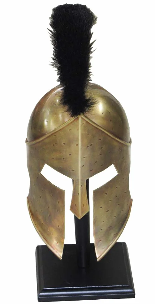 THORINSTRUMENTS Roman 300 Spartan Helmet King Leonidas film replika hełmu Larp grecki hełm