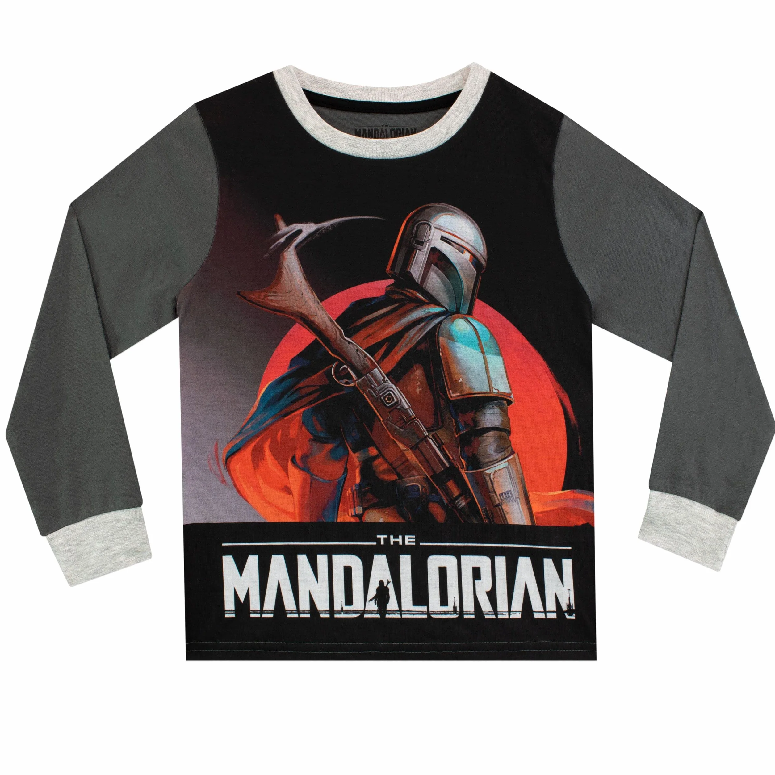 Star Wars Chłopcy Piżama The Mandalorian 2 Pack