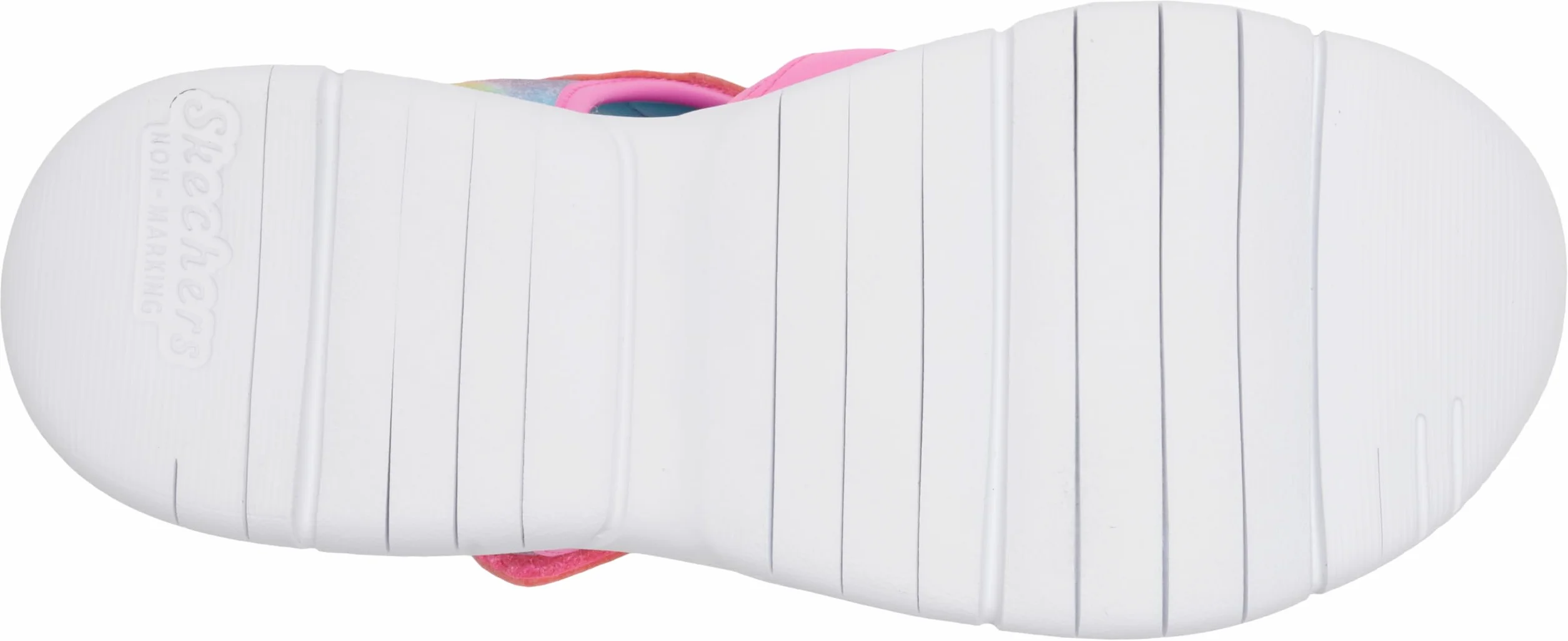 Skechers Dziewczęce sandały sportowe Flex Splash Daylight Shimmer, różowy, 13 UK Child