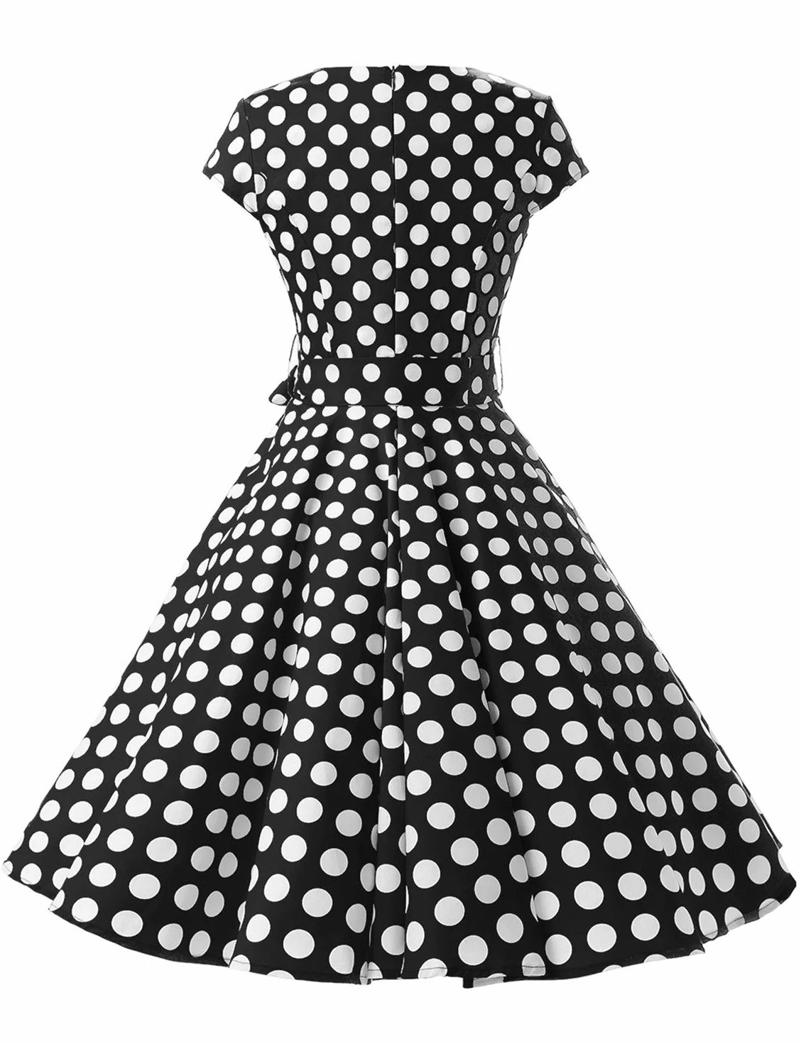 Dressystar Damska sukienka koktajlowa w stylu lat 50-tych 60-tych Audrey Hepburn pin up retro