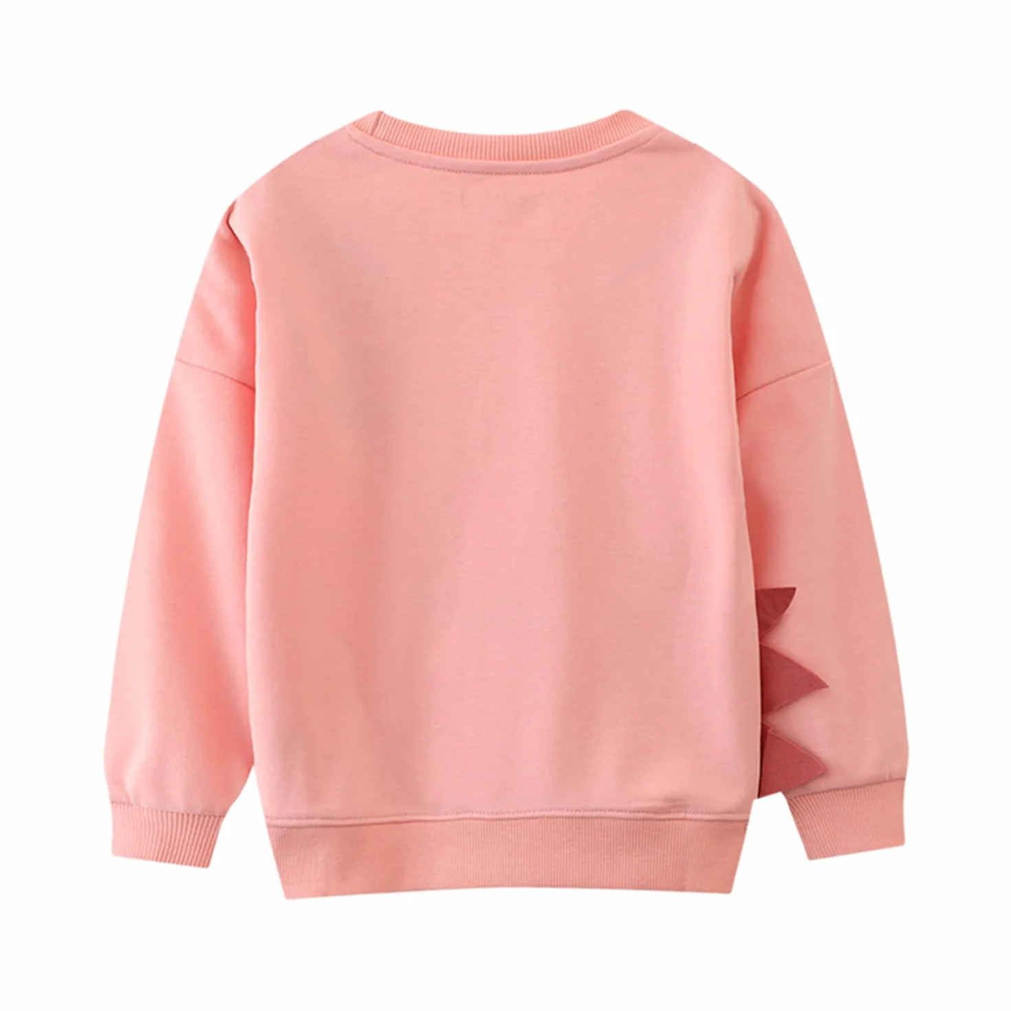 Bluzy dziewczęce sweter polarowy okrągły dekolt wiosna jesień zima odzież sportowa dziecięca bluza z kapturem strój treningowy sweter kurtka dla dziewczynek 2-7 lat