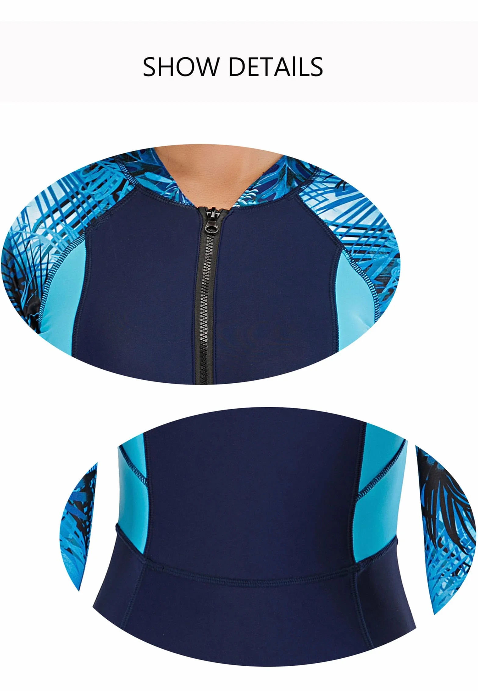 NJNJGO Damski jednoczęściowy strój kąpielowy Boyleg Rash Guard z długim rękawem UV UPF 50+, ochrona przed słońcem, surfingowy kombinezon kąpielowy
