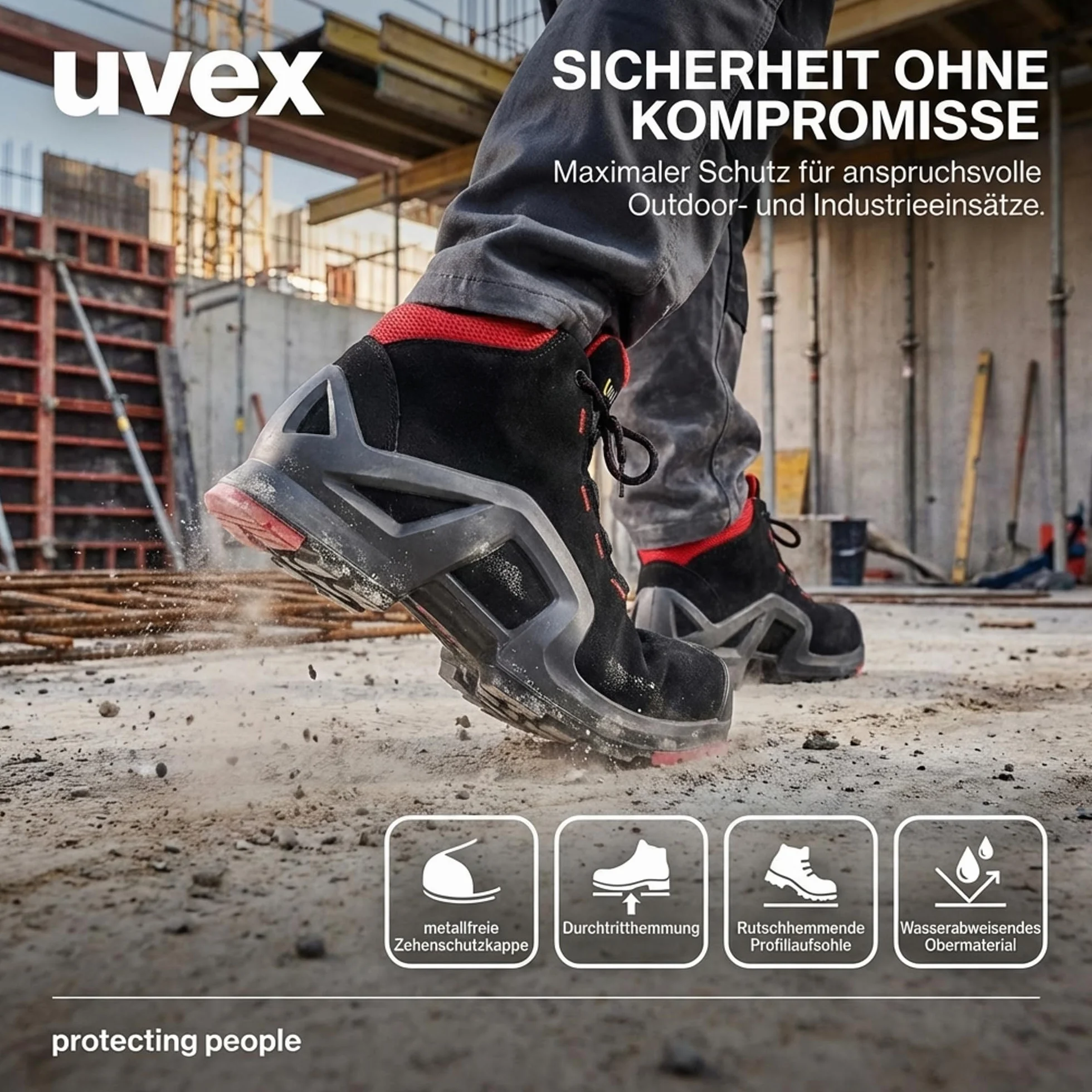 Uvex 85172, wysoki top m?ski