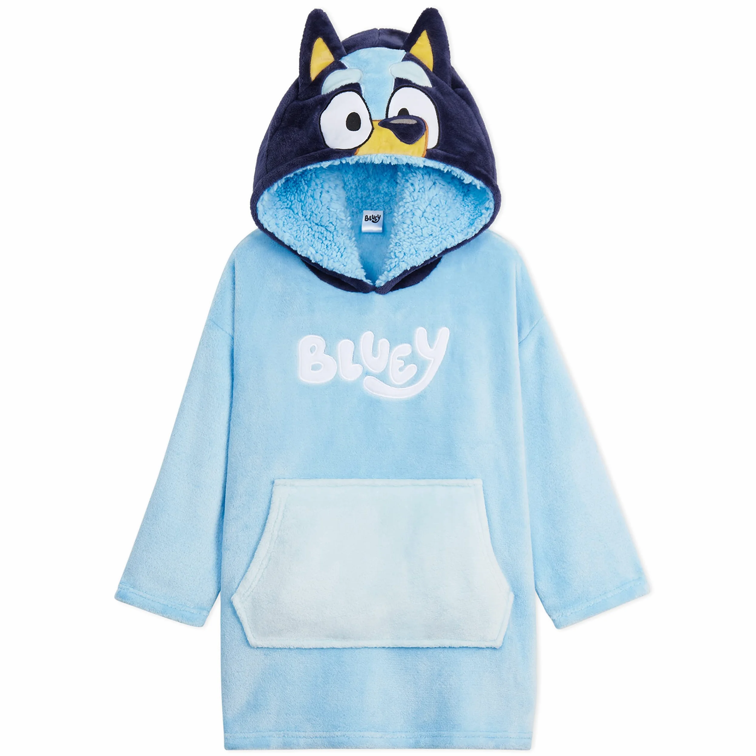 Bluey Bluza Koc Polarowy Dziewczyna Chłopiec Hoodie Blanket