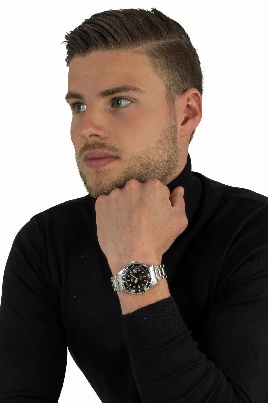 Invicta Pro Diver Zegarek z kwarcem ze stali nierdzewnej - 37 mm