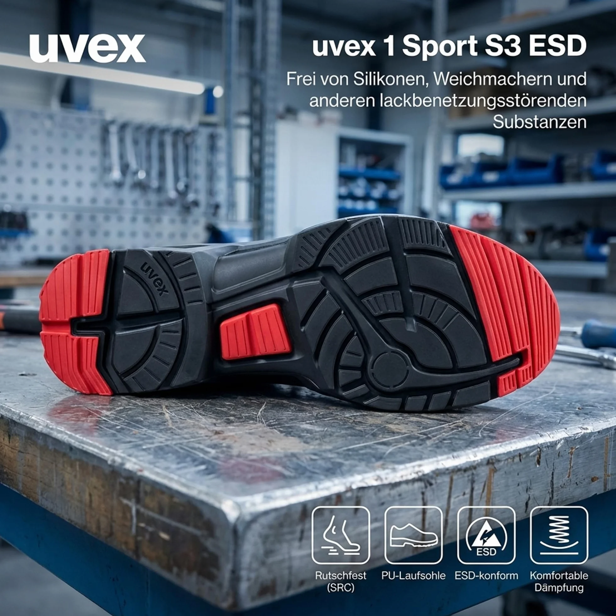 Uvex 85172, wysoki top m?ski